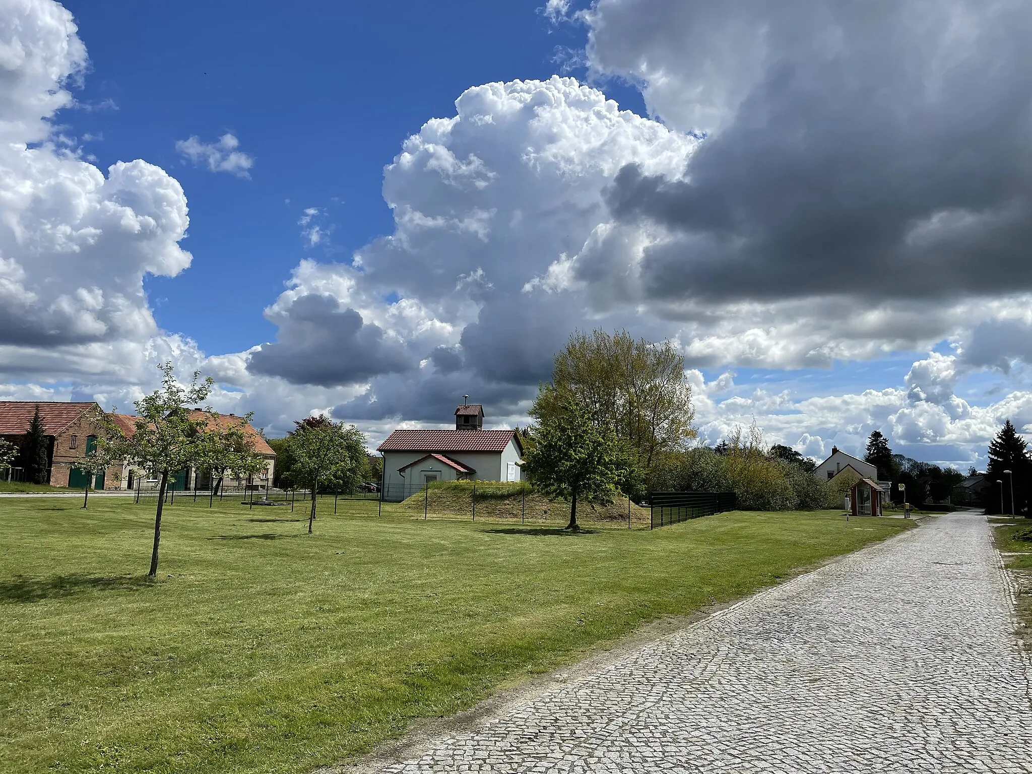 Photo showing: Groß Ziescht, Ortsteil von Baruth/Mark in Brandenburg