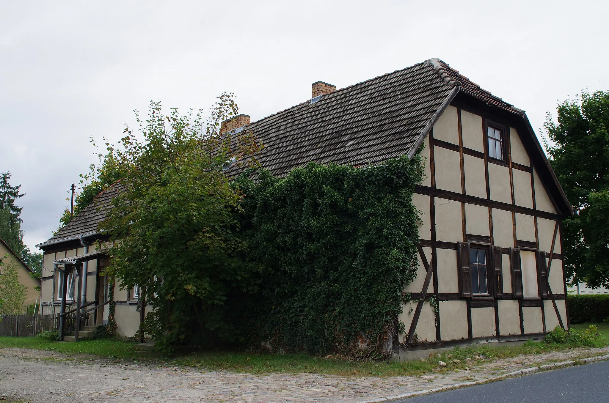 Photo showing: Baruth/Mark in Brandenburg. Das Haus in Luckenwalder Straße 7 steht unter Denkmalschutz.