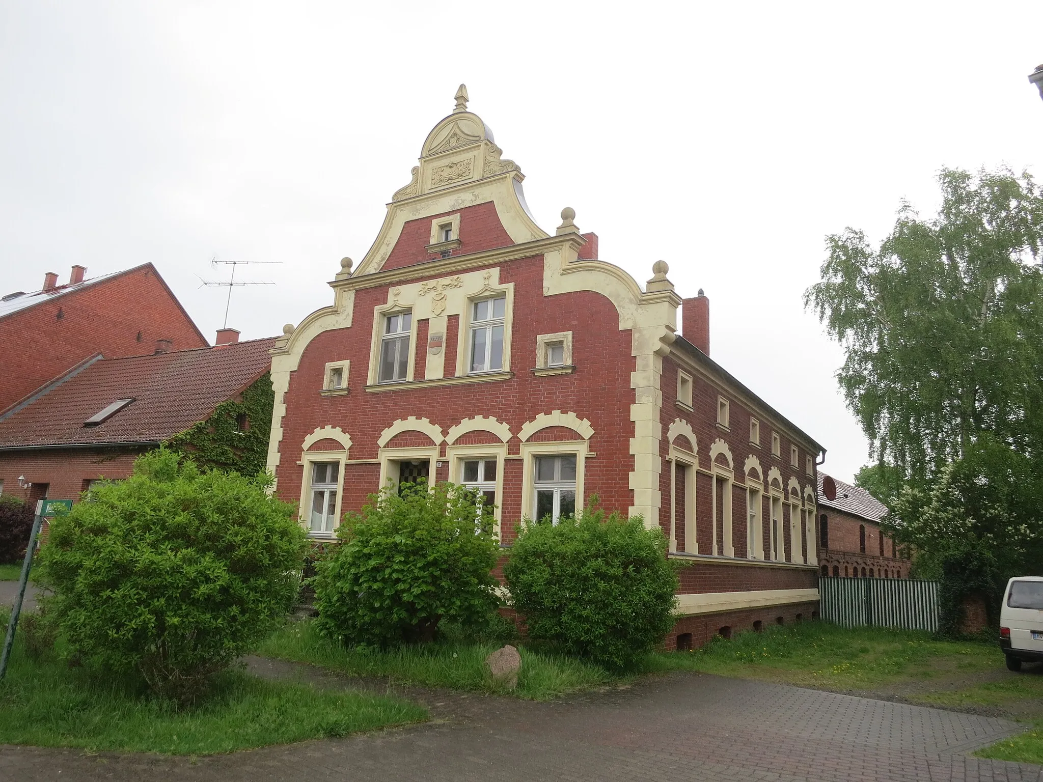 Photo showing: Denkmalgeschütztes Wohnhaus Kleindorf 12 in Strodehne