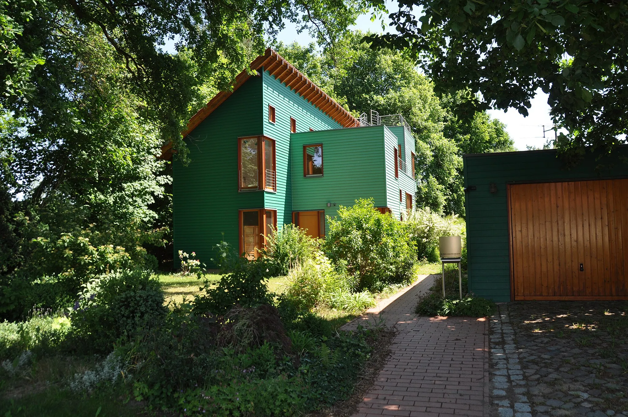 Photo showing: Entlang des Radfernweges Berlin-Usedom