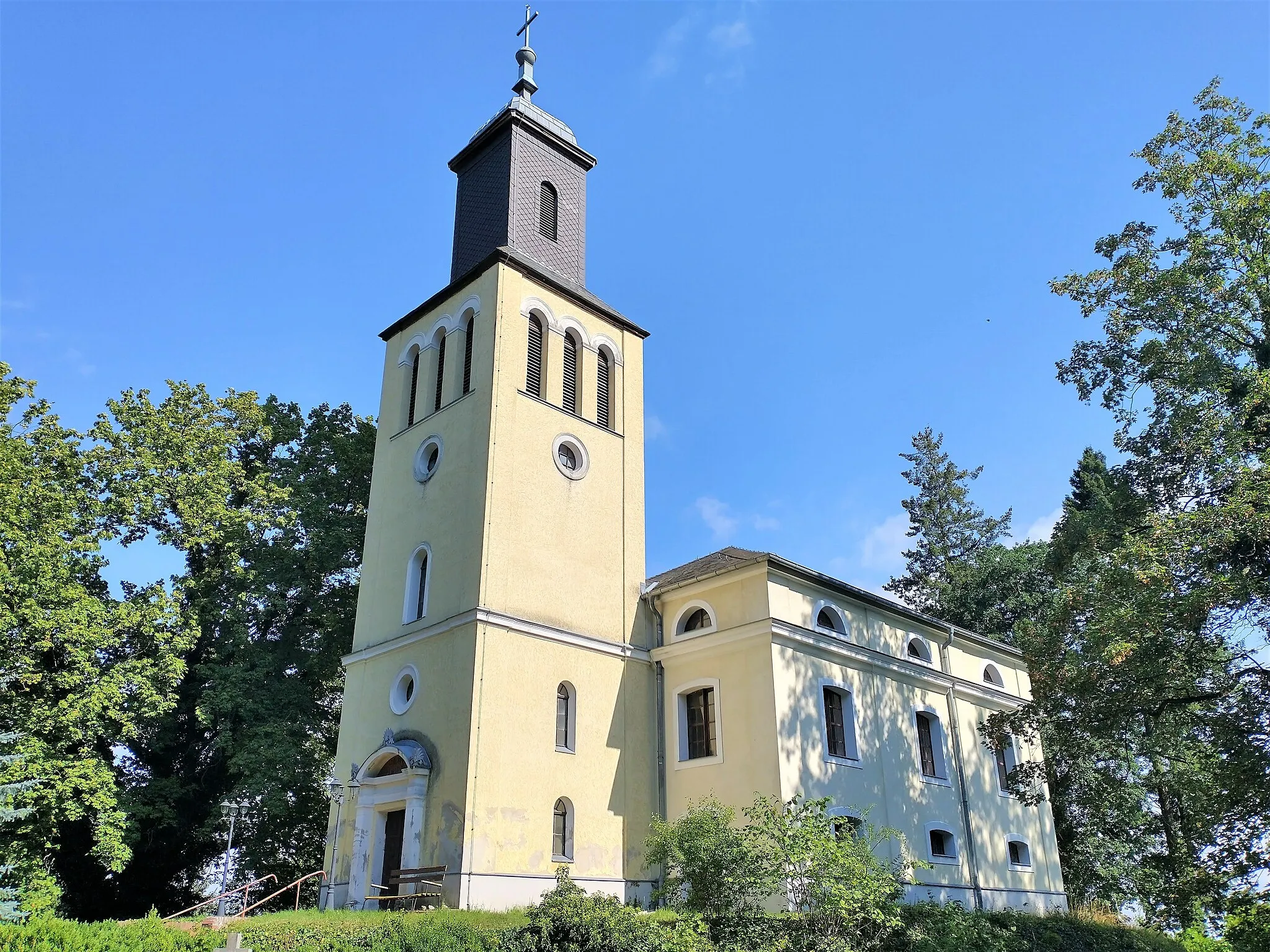 Photo showing: Kościół w Neutornow in der Neumark.