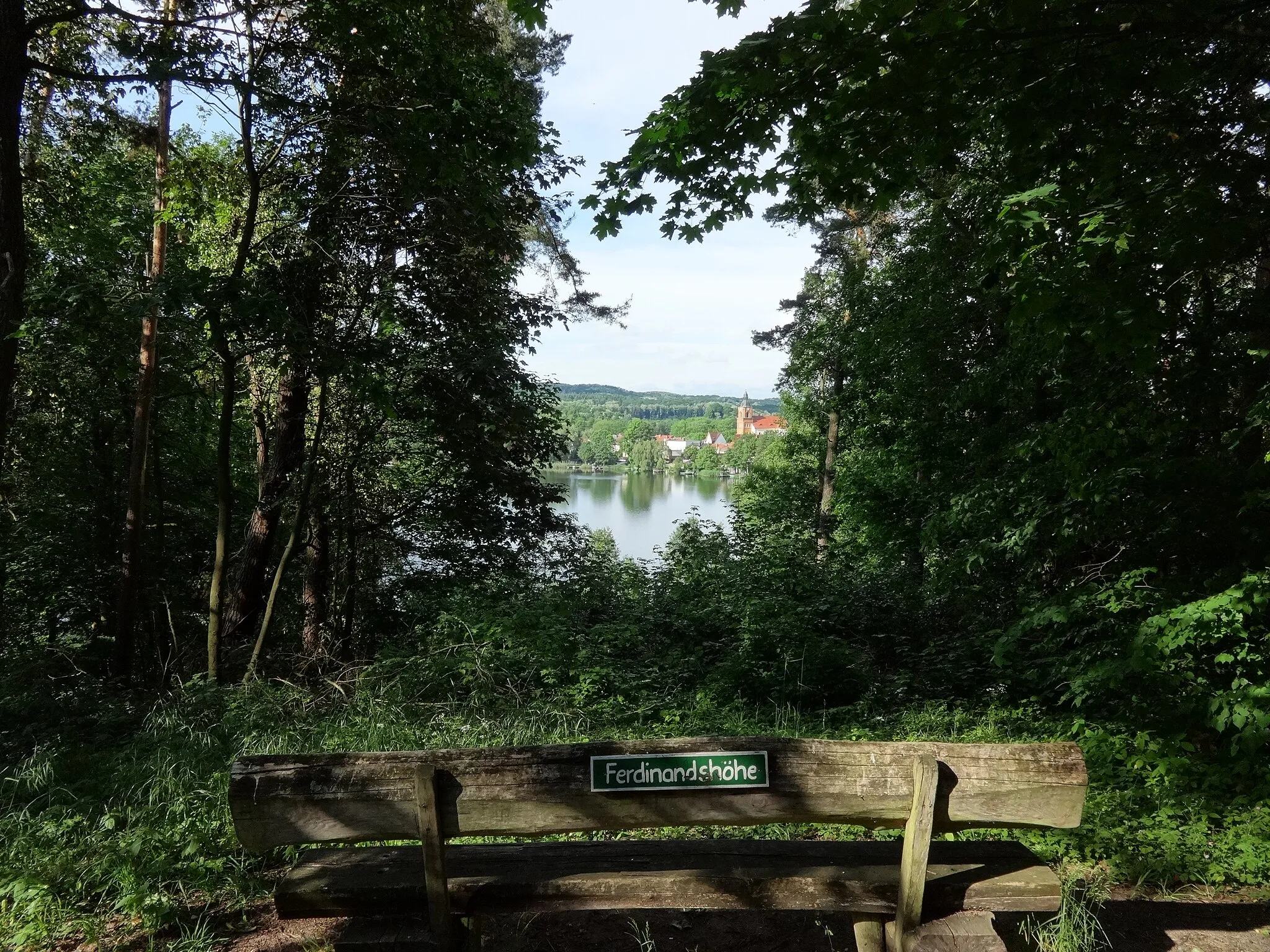 Photo showing: Ferdinandshöhe, eine 47 Meter hohe Erhebung in Buckow (Märkische Schweiz), MOL, Brandenburg