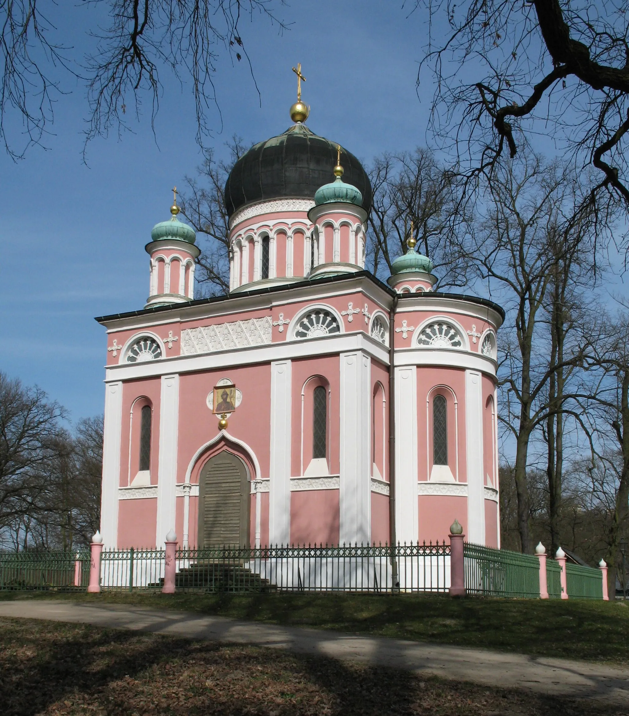 Photo showing: Alexander Nevsky Memorial Church in Potsdam in Brandenburg, Germany