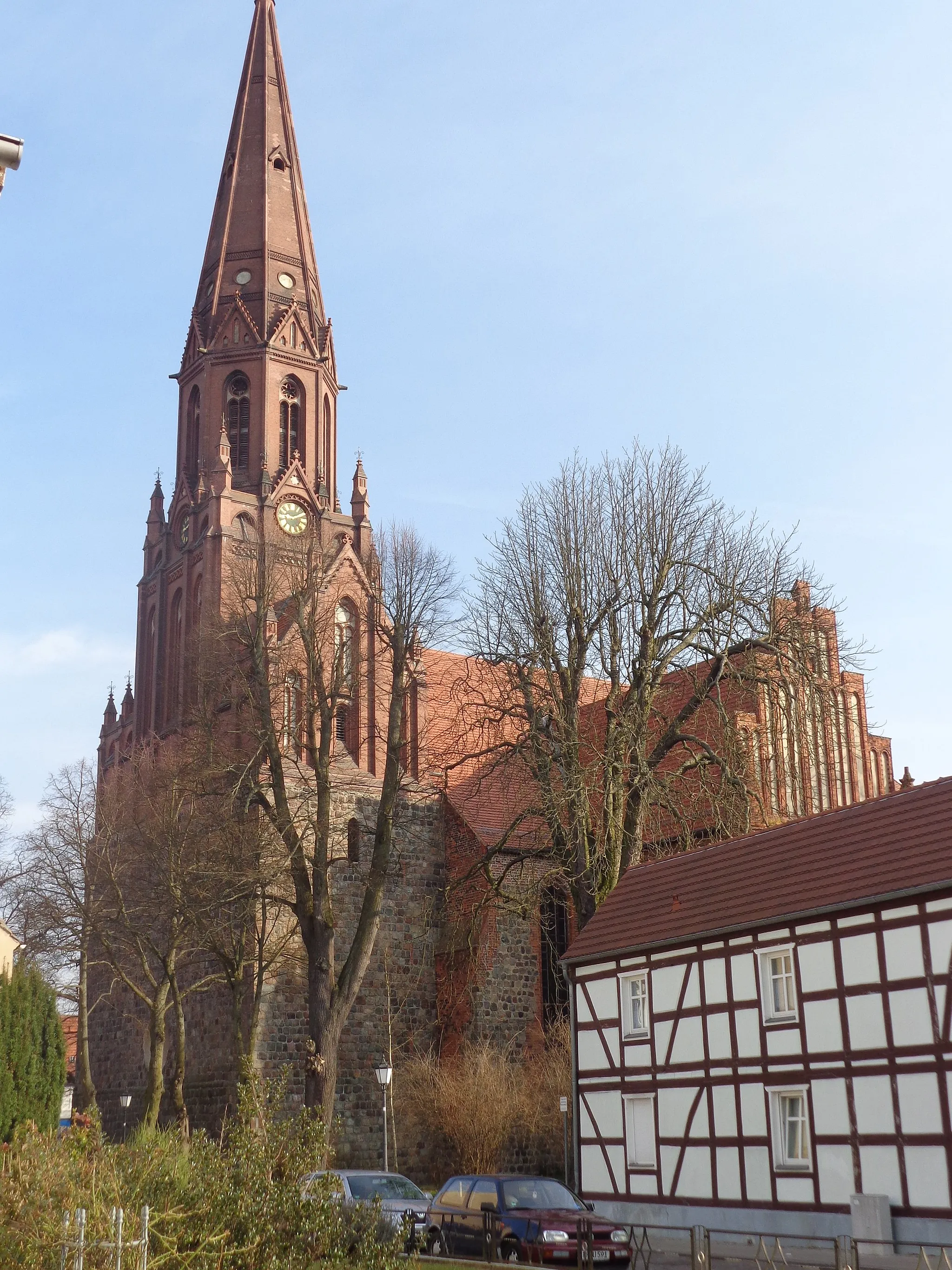 Photo showing: Pfarrkirche St. Nikolai in Pritzwalk