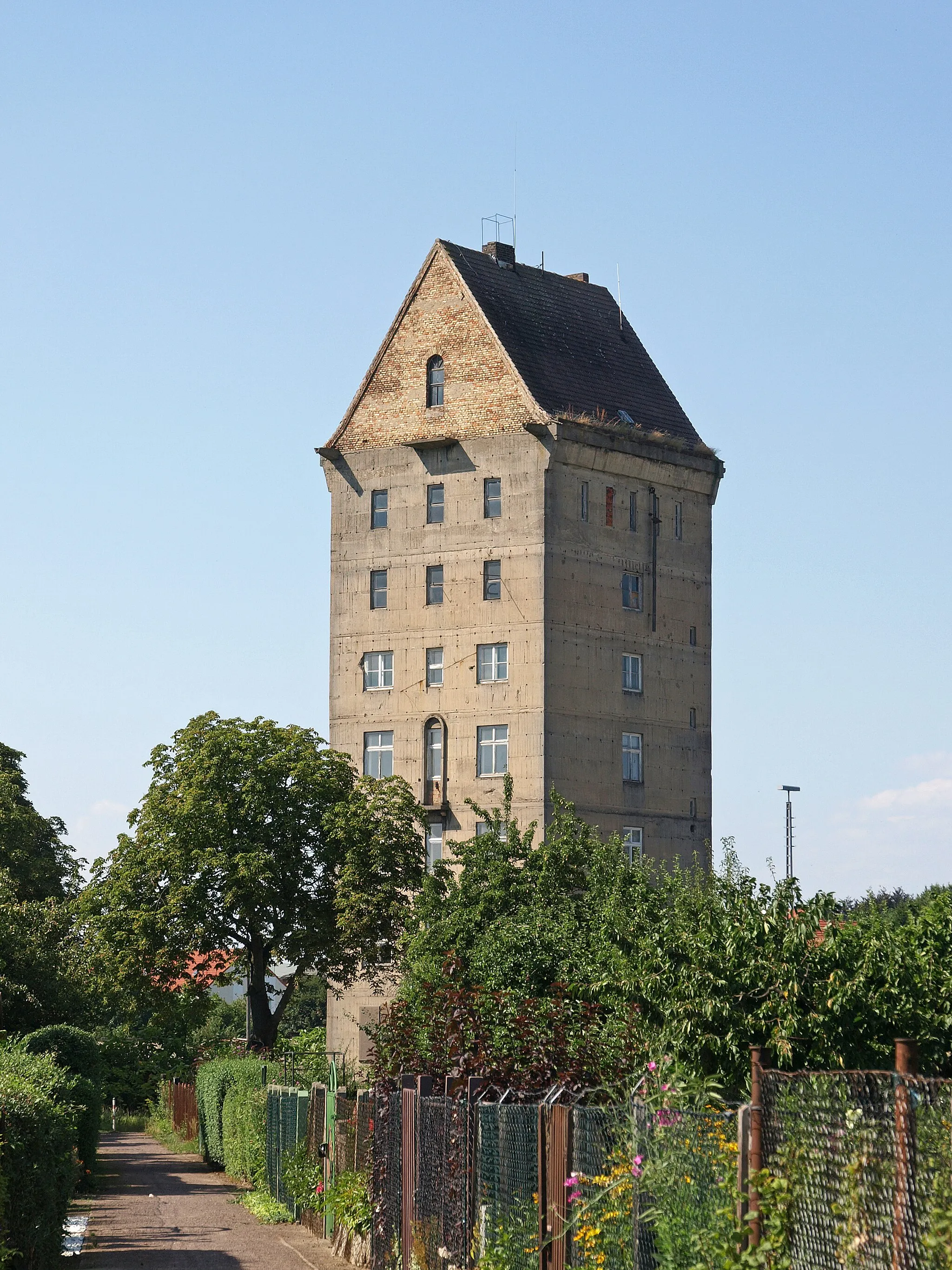 Photo showing: Wasserturm am Bahnhof Pritzwalk
