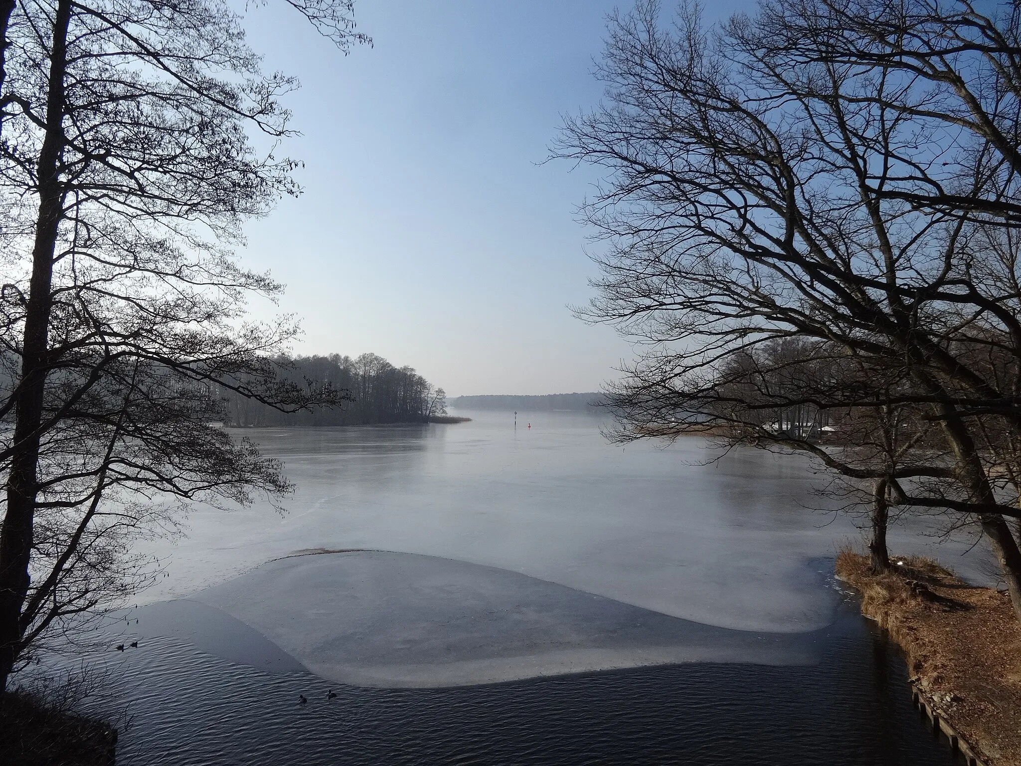 Photo showing: Klein Köriser See bei Groß Köris, Landkreis Dahme-Spreewald in Brandenburg