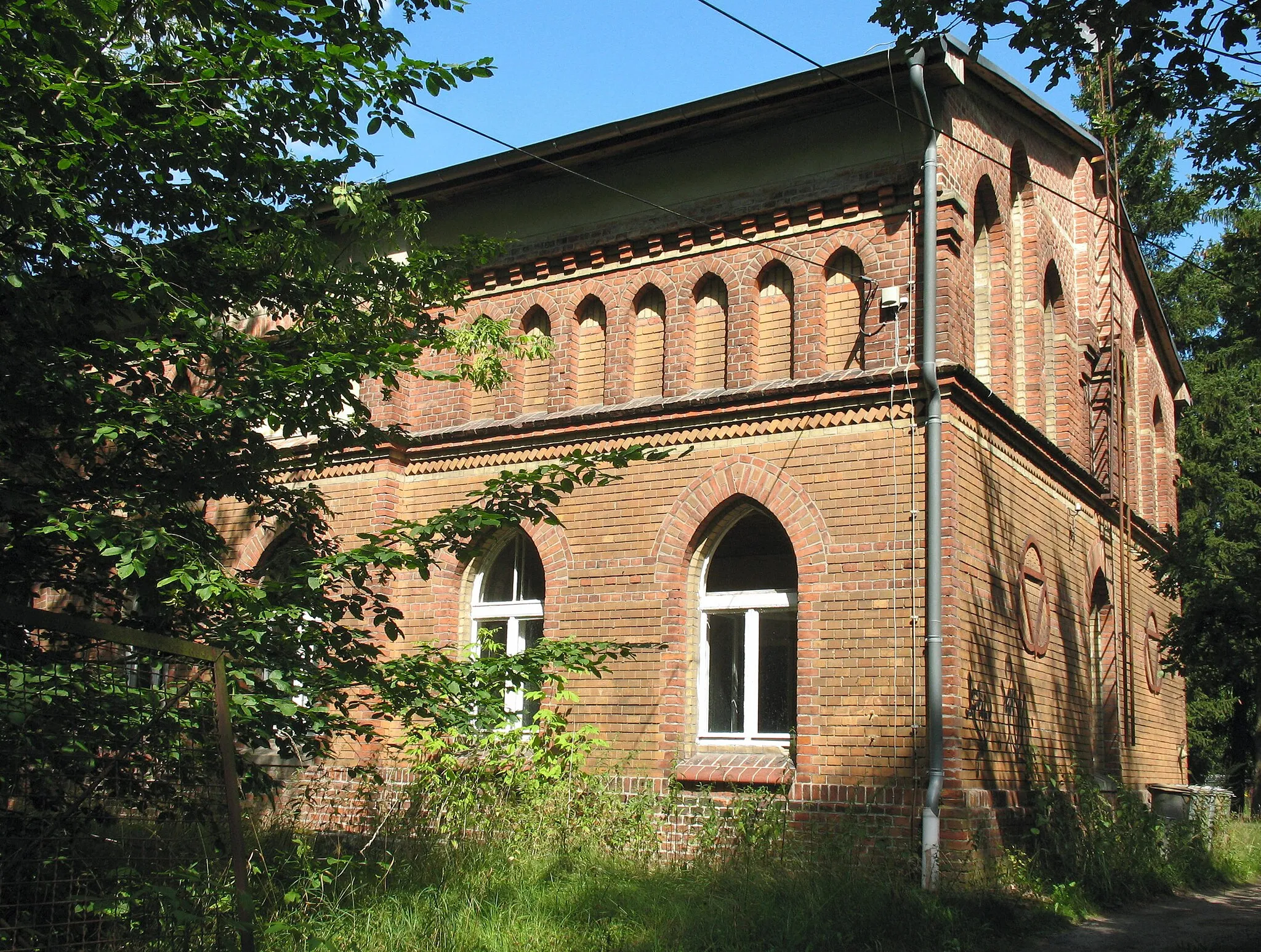 Photo showing: Building near Schwante (municipality Oberkrämer) in Brandenburg, Germany