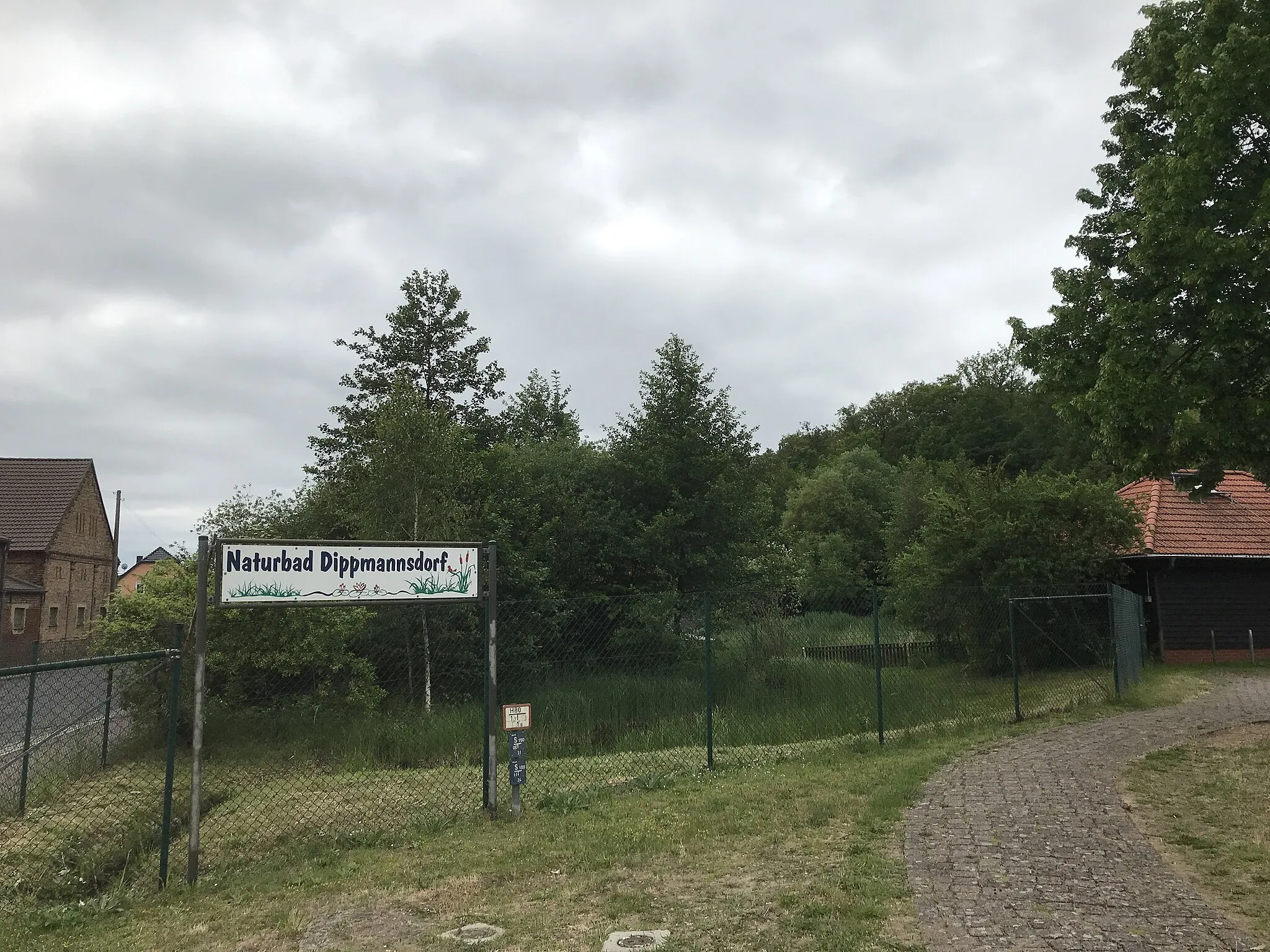 Photo showing: Naturbad in Bad Belzig-Dippmannsdorf