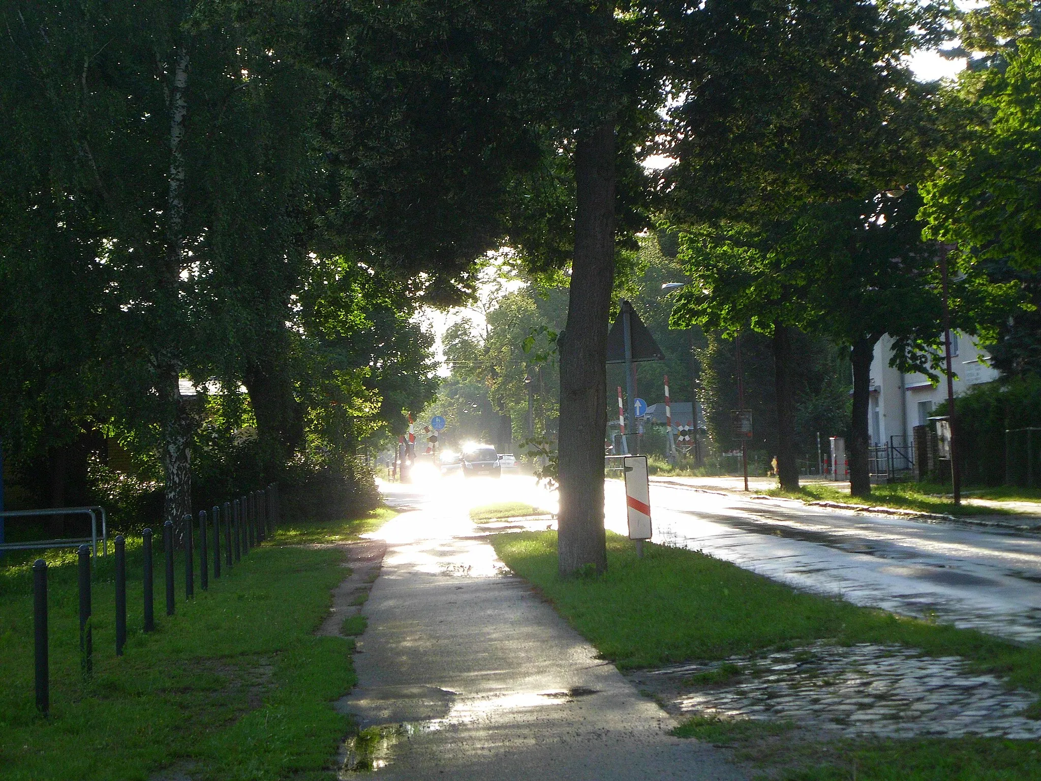 Photo showing: Bahnhofstrasse, Dahlewitz