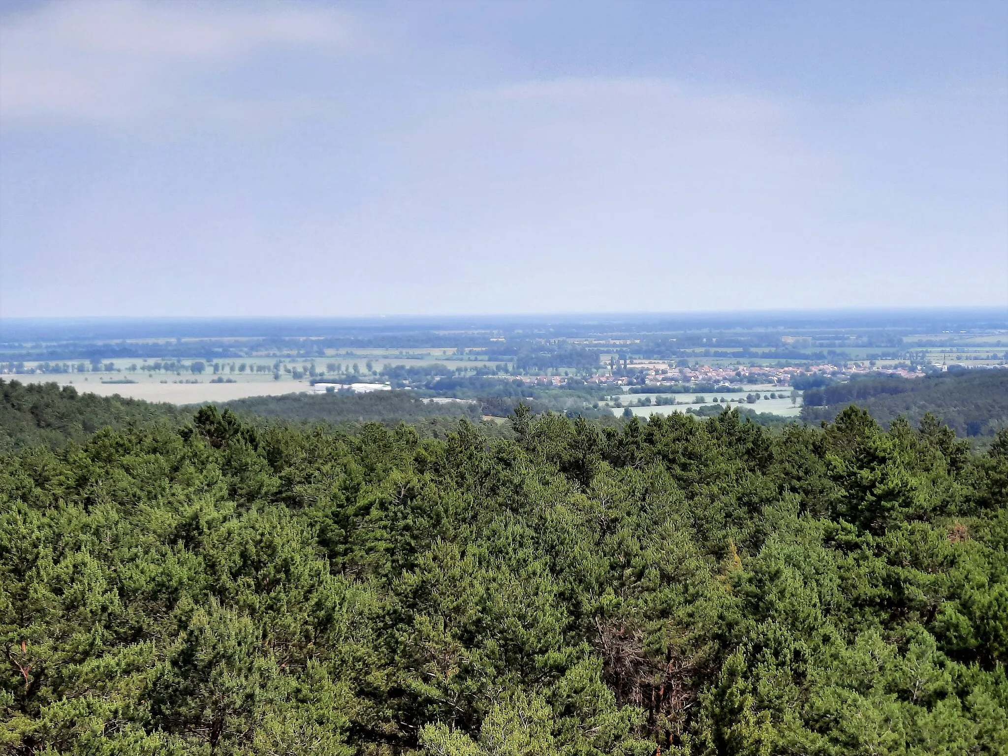 Photo showing: Gröden Heideturm Heidehöhe Aussicht