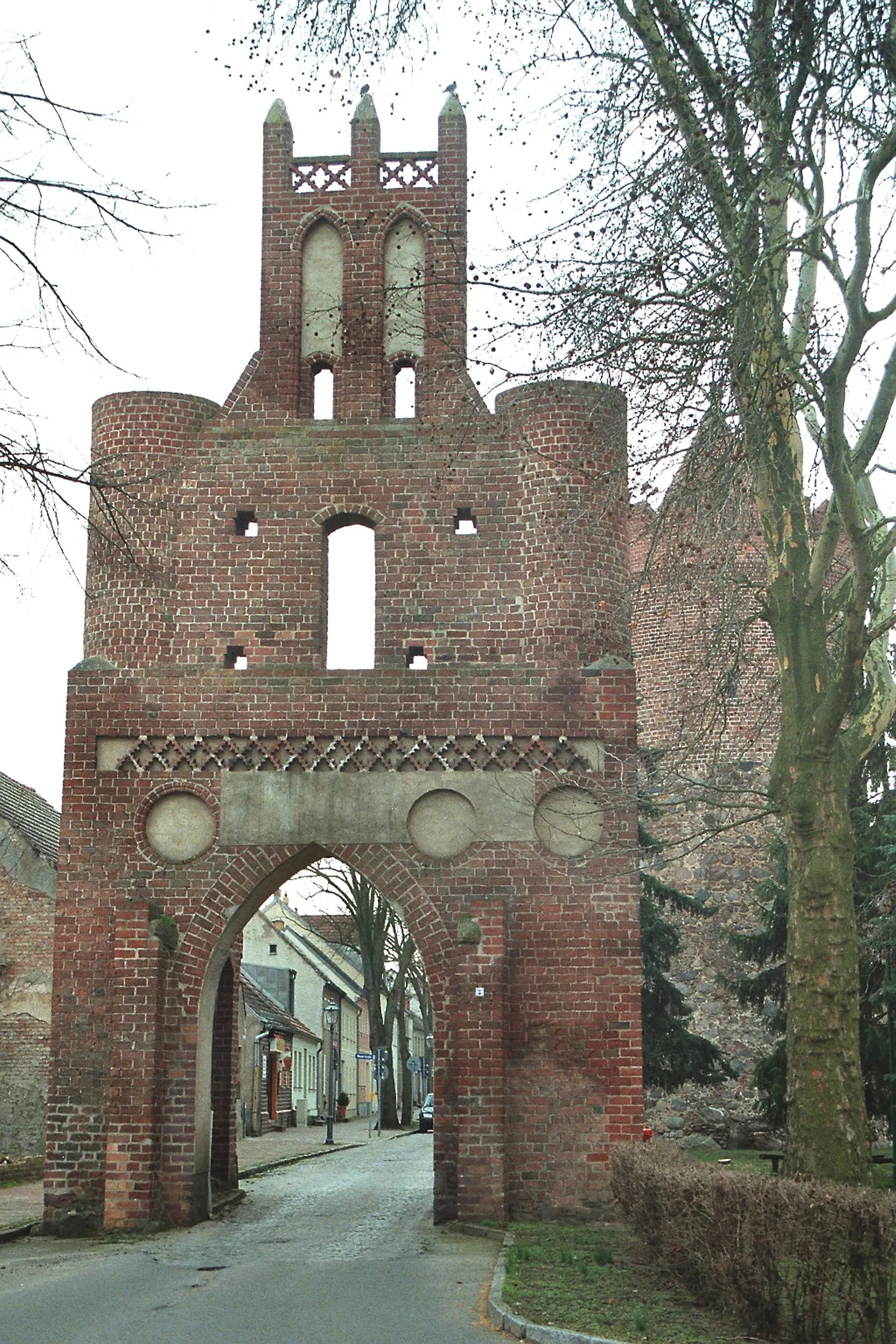 Photo showing: Mittenwalde (Mark), the Berlin gate