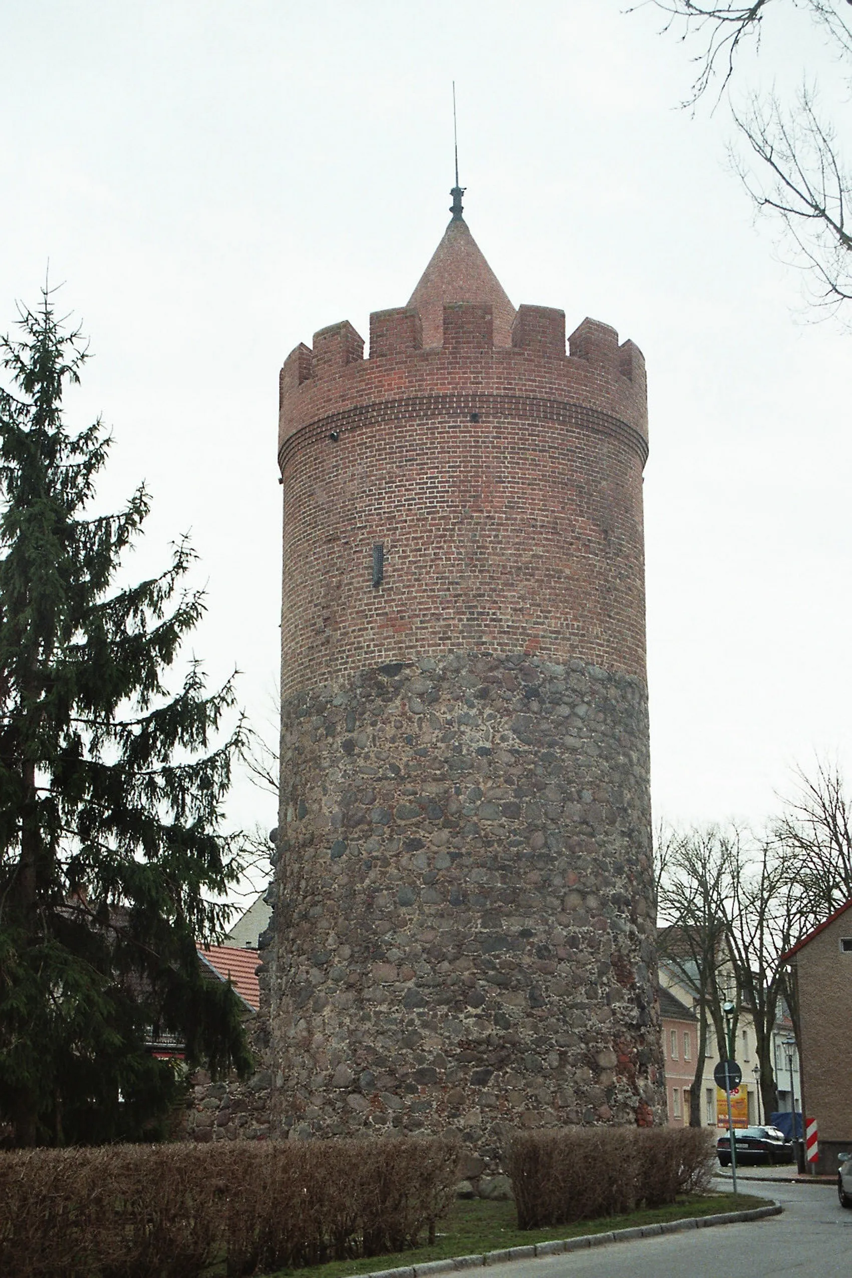 Photo showing: Mittenwalde (Mark), the powder tower