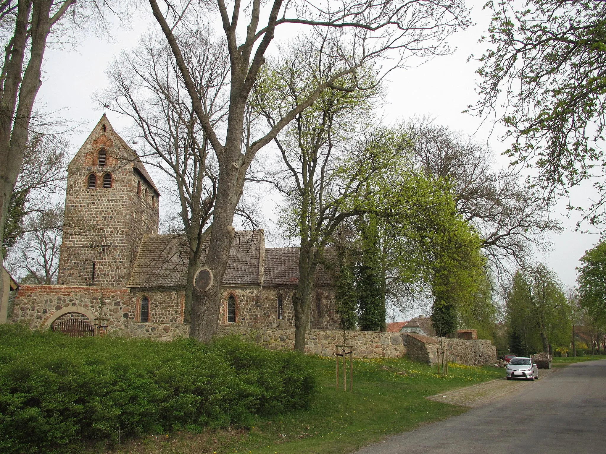Photo showing: Kirche Falkenwalde (Gemeinde Uckerfelde, Ortsteil Falkenwalde, Amt Gramzow)