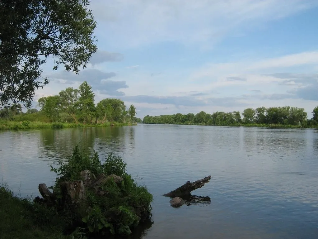 Photo showing: Mündung des Havelkanals in die Havel bei Paretz, Brandenburg.