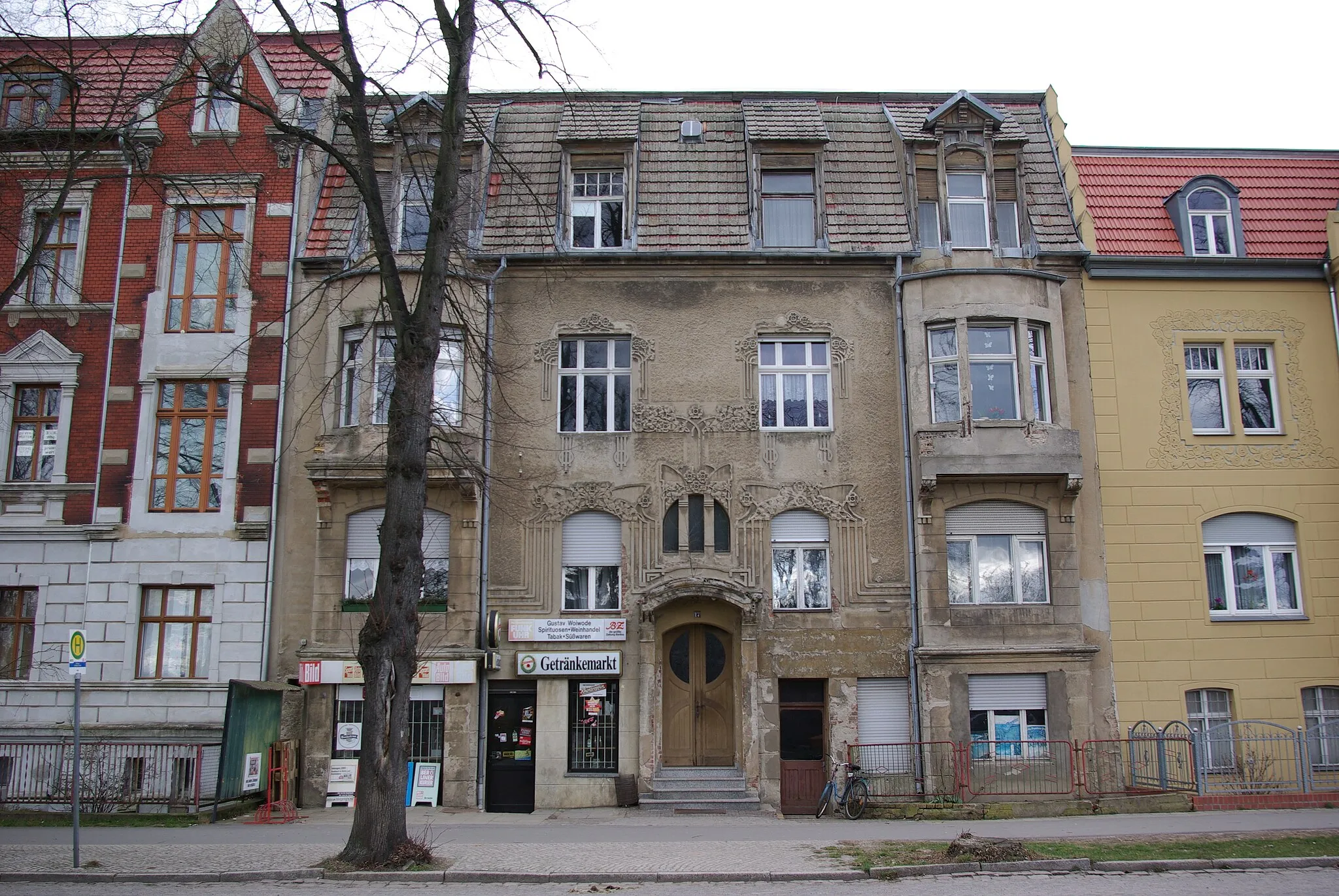 Photo showing: Dahme/Mark in Brandenburg. Das Haus in der Luckauer Straße 17 steht unter Denkmalschutz.
