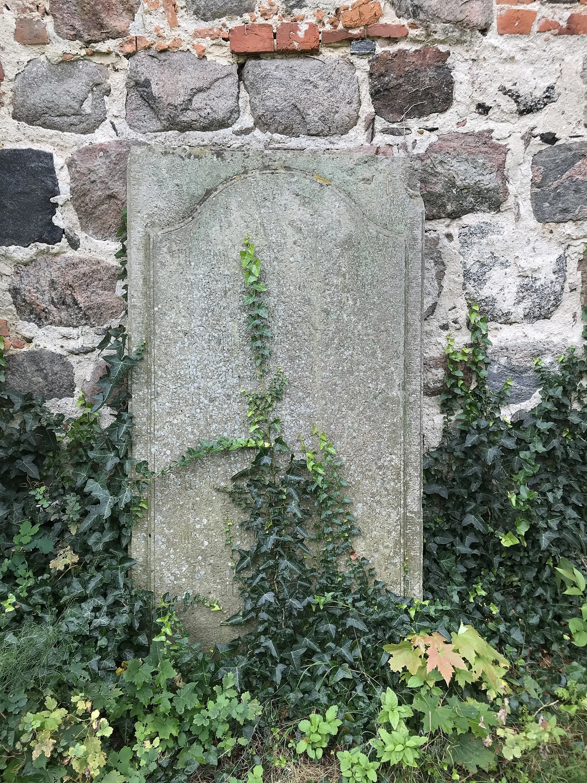 Photo showing: Die Dorfkirche Kotzen ist ein im Kern spätmittelalterlicher Bau, der 1711 umfangreich erneuert wurde. Im Innenraum stehen unter anderem ein Kanzelaltar aus dem Jahr 1712 sowie zwei Epitaphien, die an das Patronatsehepaar von Stechow erinnern.