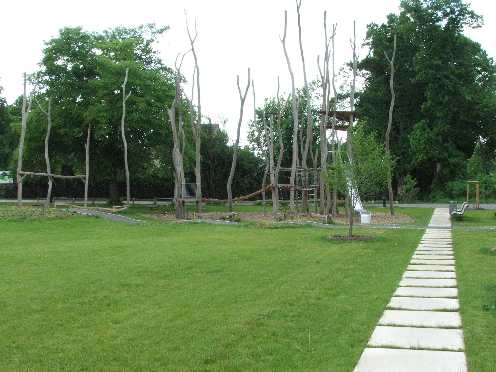 Photo showing: Playground - Baruth, Germany