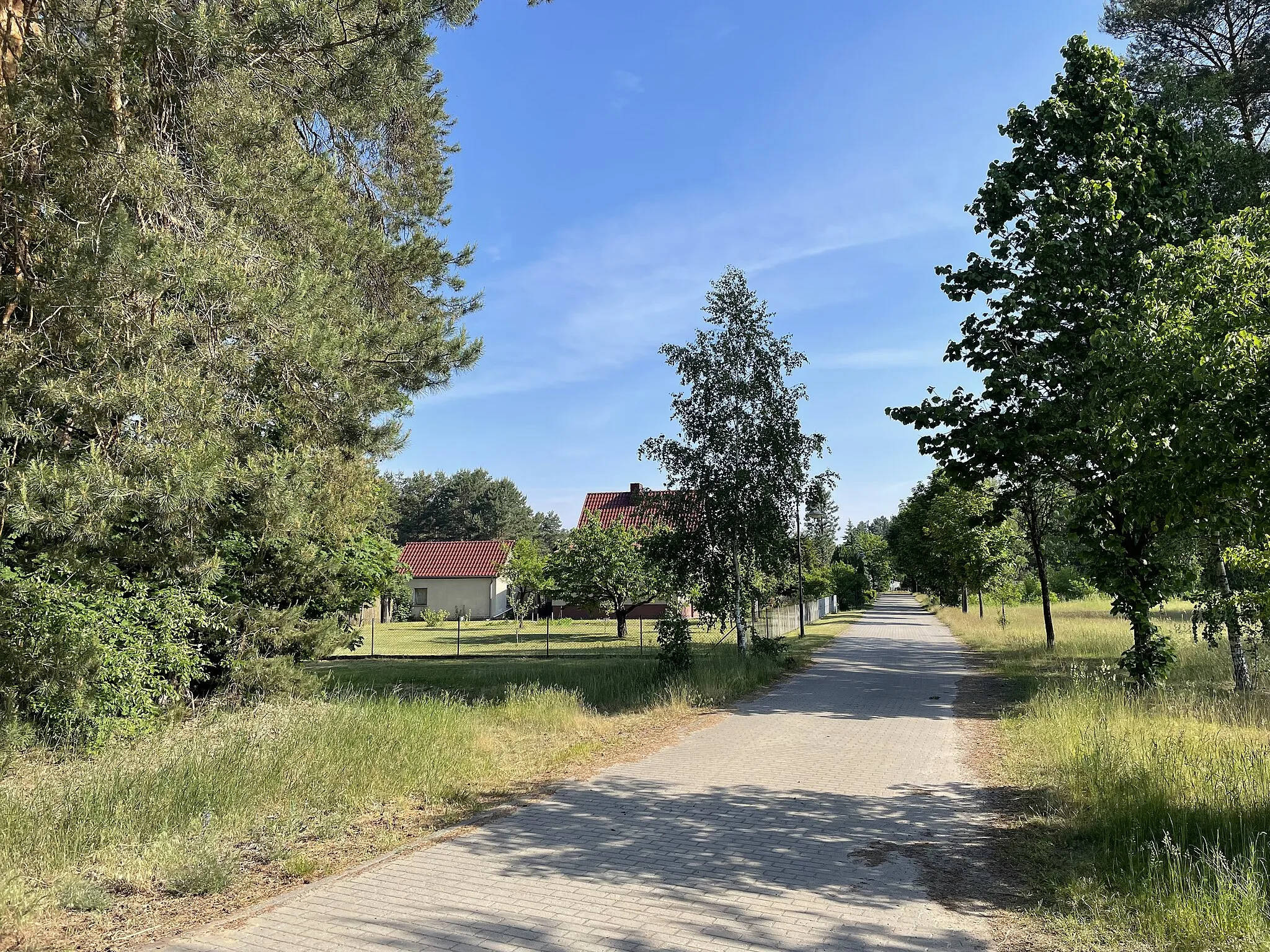 Photo showing: Wohnplatz Löpten-Nord der Gemeinde Groß Köris in Brandenburg