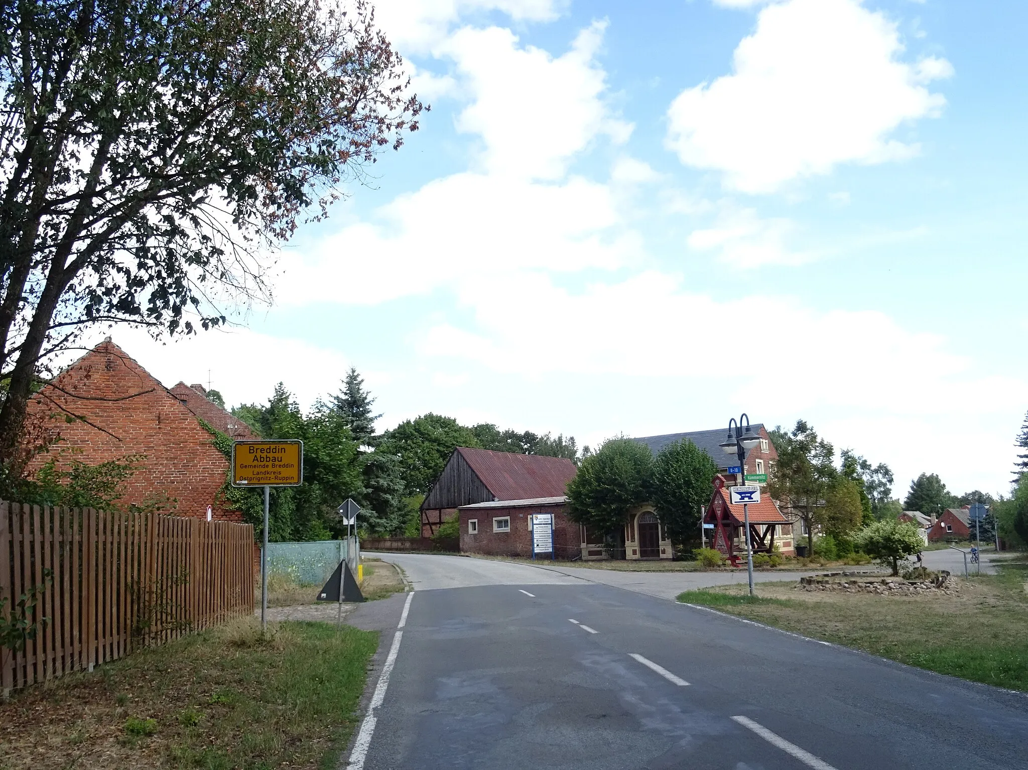 Photo showing: Breddin Abbau ist eine Exklave der Gemeinde Breddin (Brandenburg) im Ortstil Kümmernitz der Stadt Havelberg (Sachsen-Anhalt)