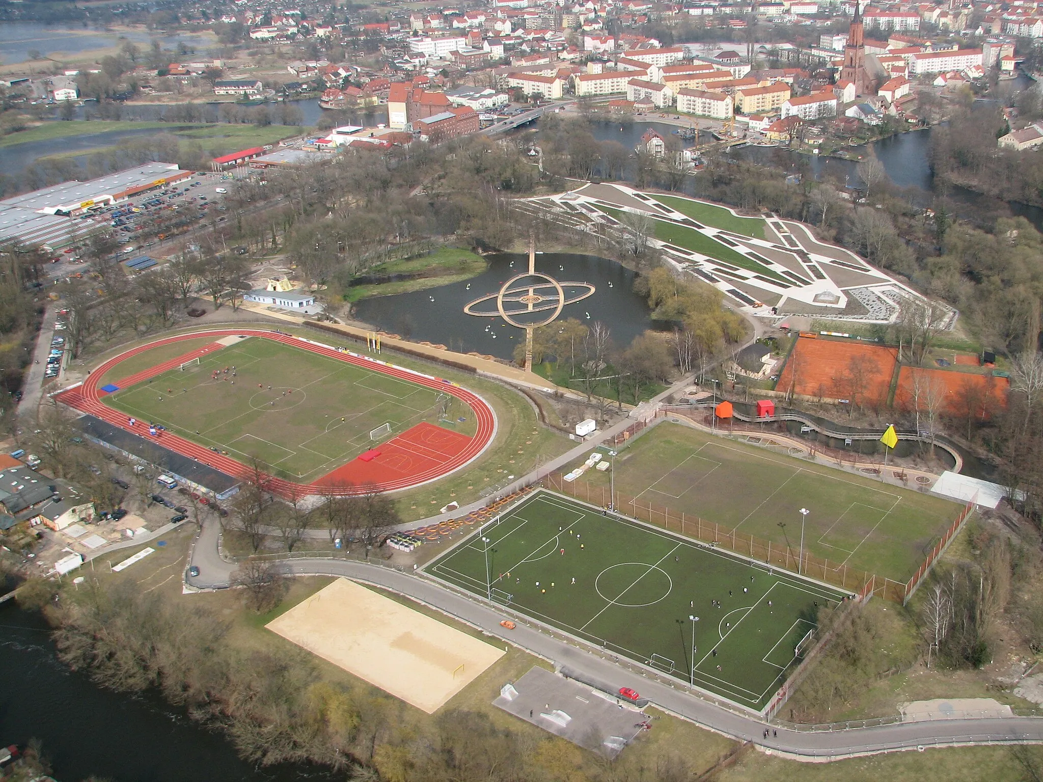Photo showing: Landesgartenschau 2006 in Rathenow