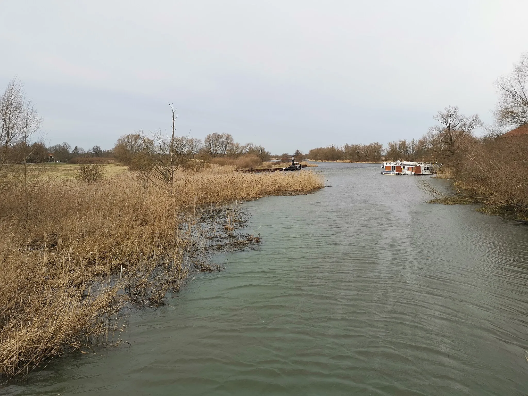 Photo showing: Stremme in Milow im Naturpark Westhavelland in Brandenburg