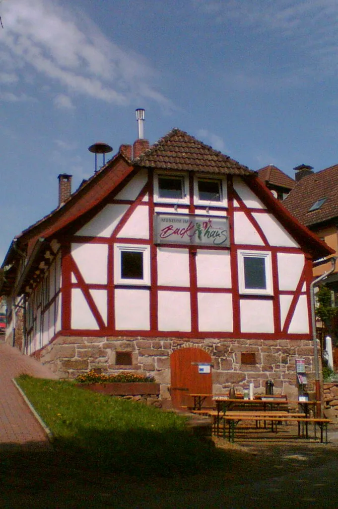 Photo showing: Das Museum im Backhaus in dem Dorf Hellental in Niedersachsen