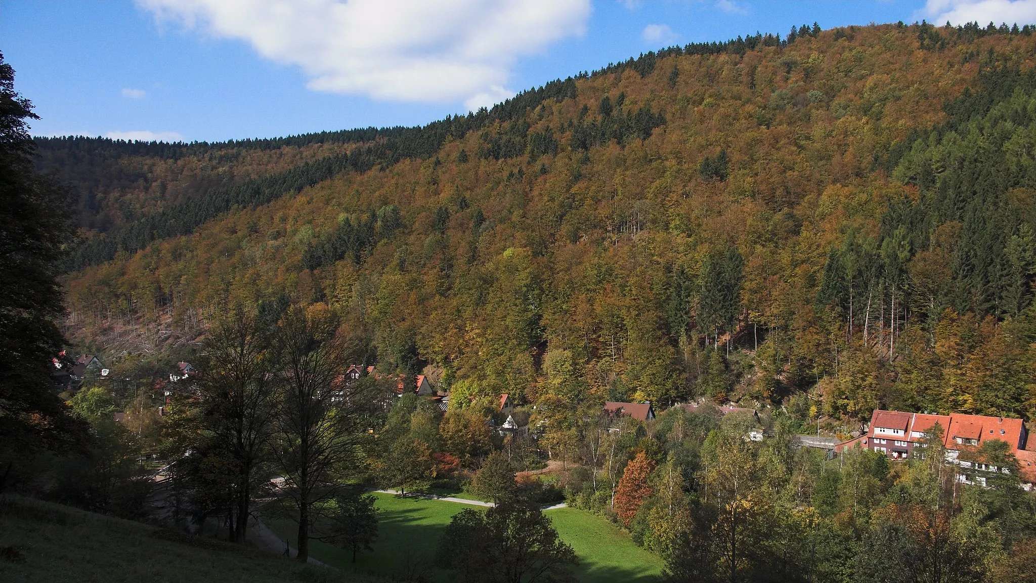 Photo showing: Der Westteil von Sieber, aufgenommen vom Panoramaweg