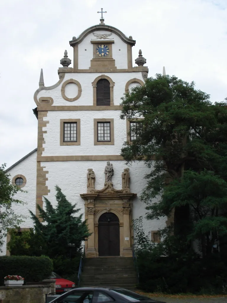 Photo showing: Die kath. Abdon-und-Sennen-Kirche in SZ-Ringelheim (Schlosskirche)