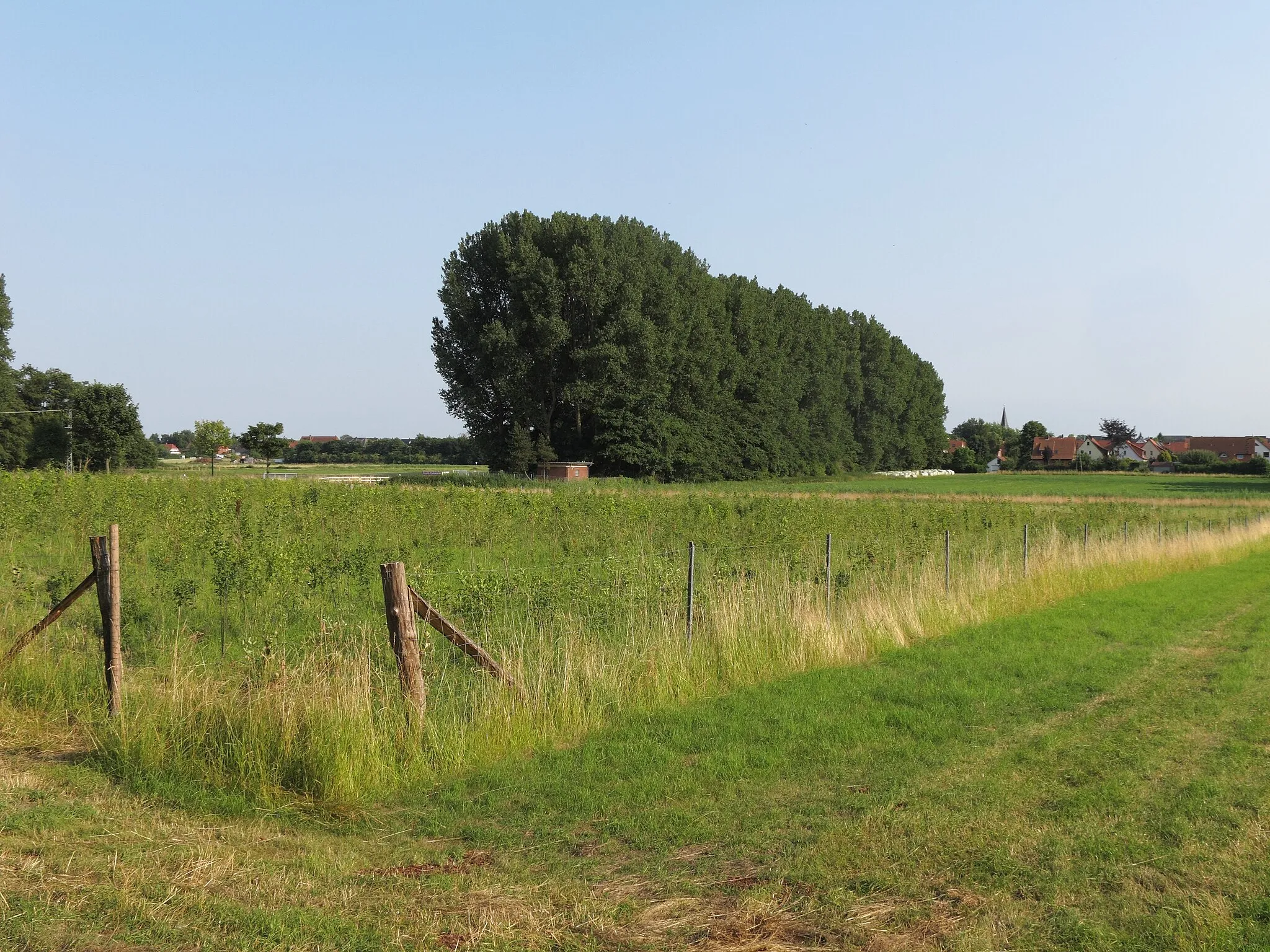 Photo showing: Braunschweig Lamme, ehemalige Flachsrotten Rodedamm