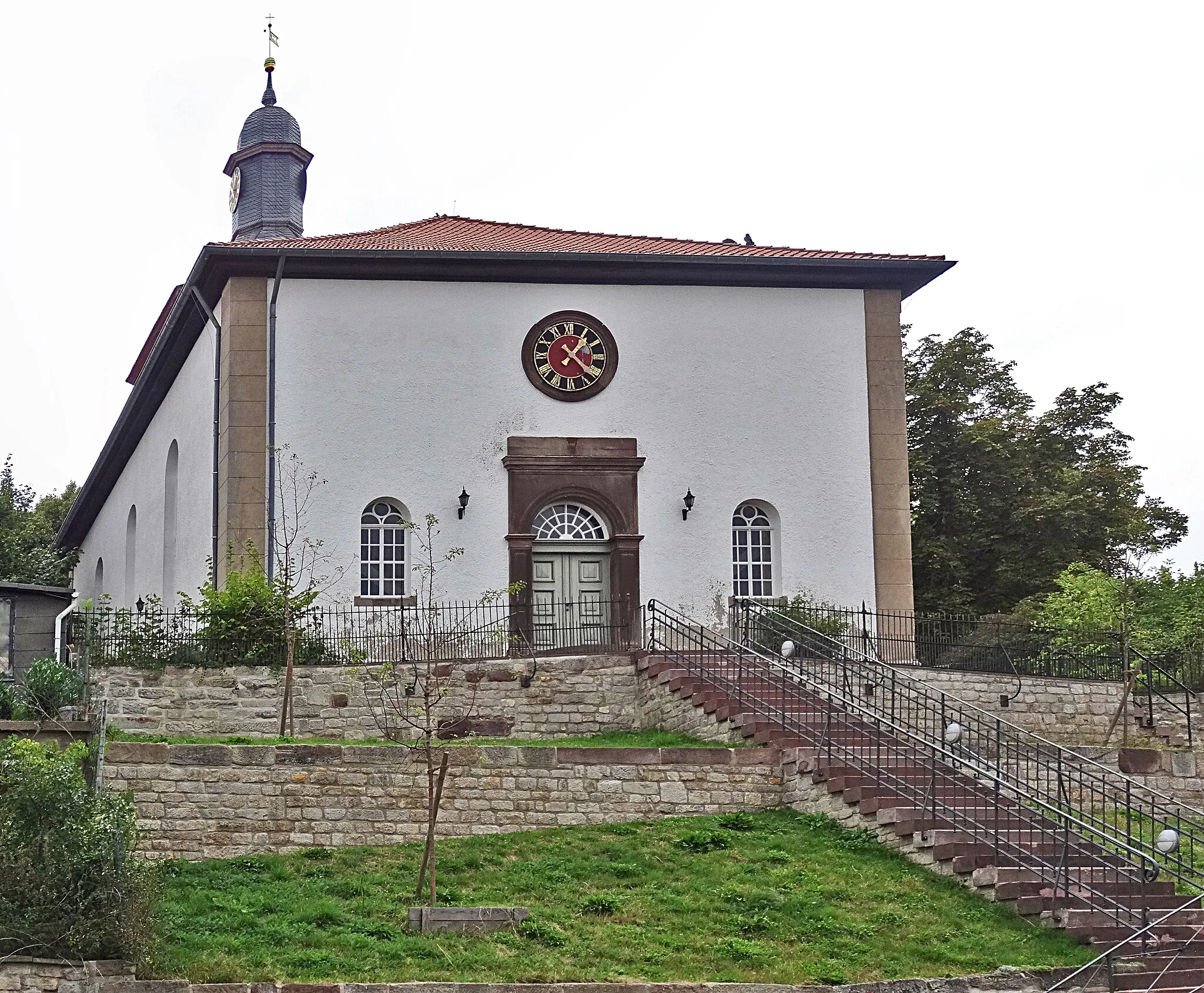 Photo showing: St. Laurentius Kirche Niedernjesa
