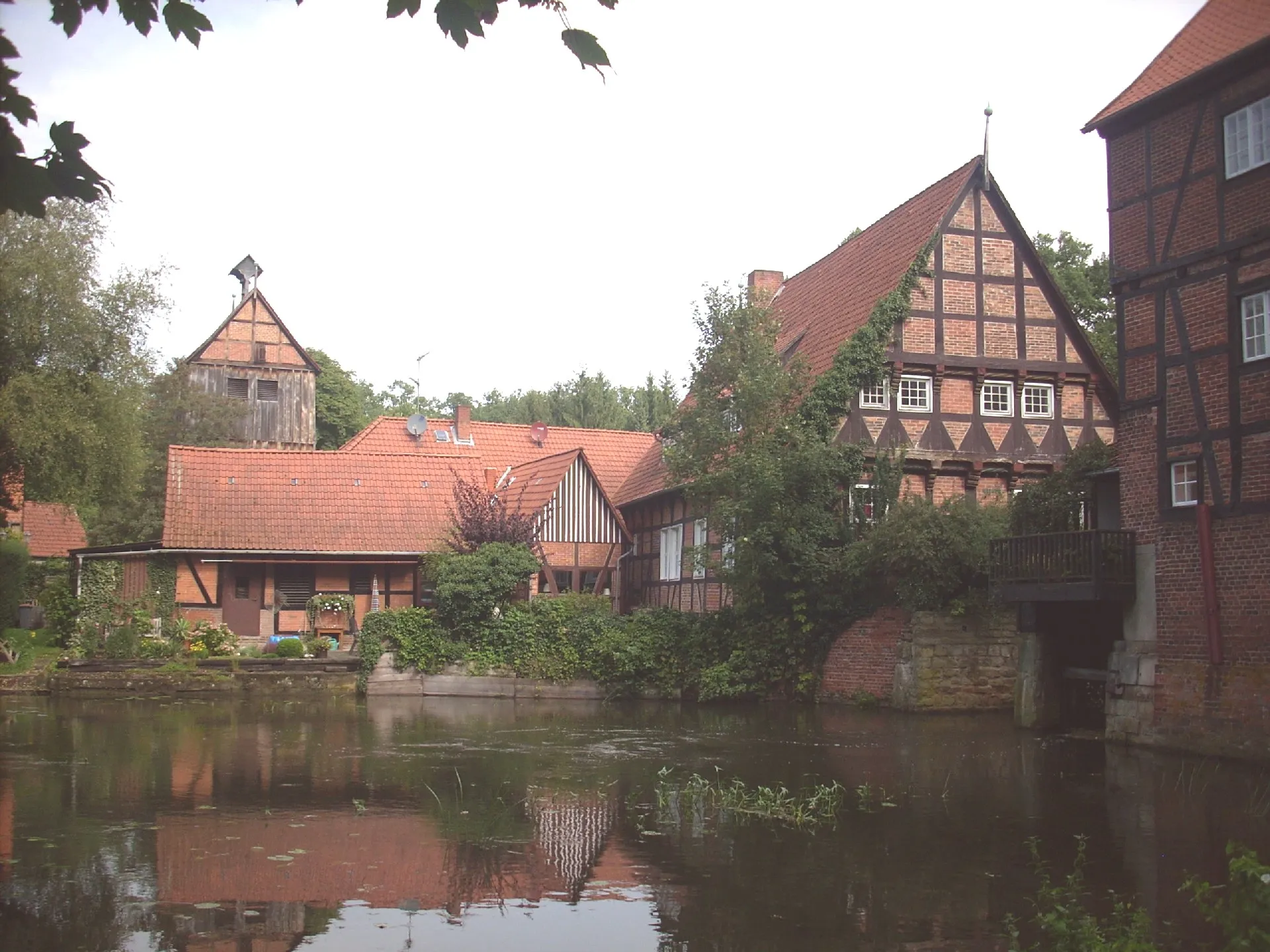 Photo showing: Kloster Wienhausen, water mill and economy