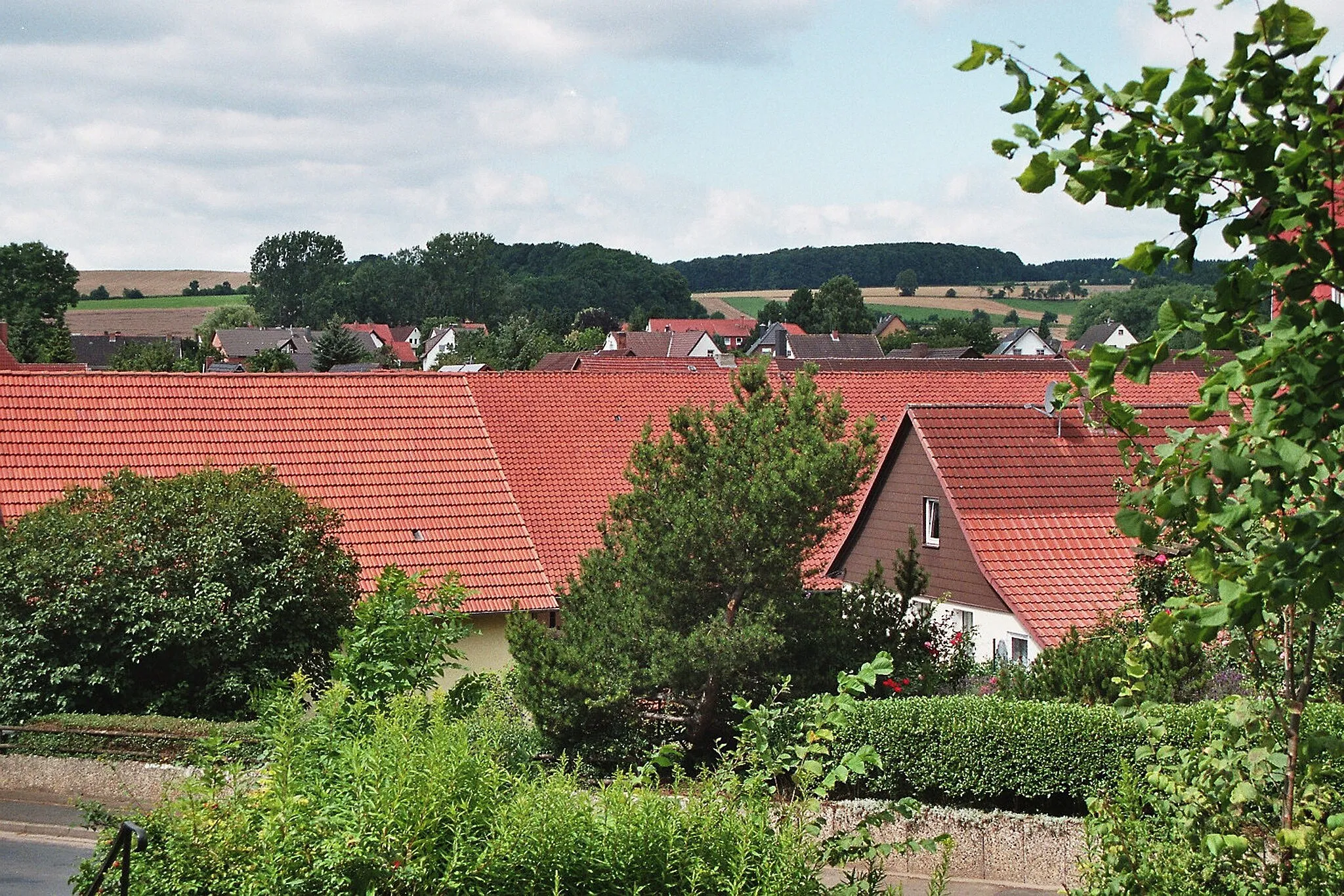 Photo showing: Jühnde, villagescape