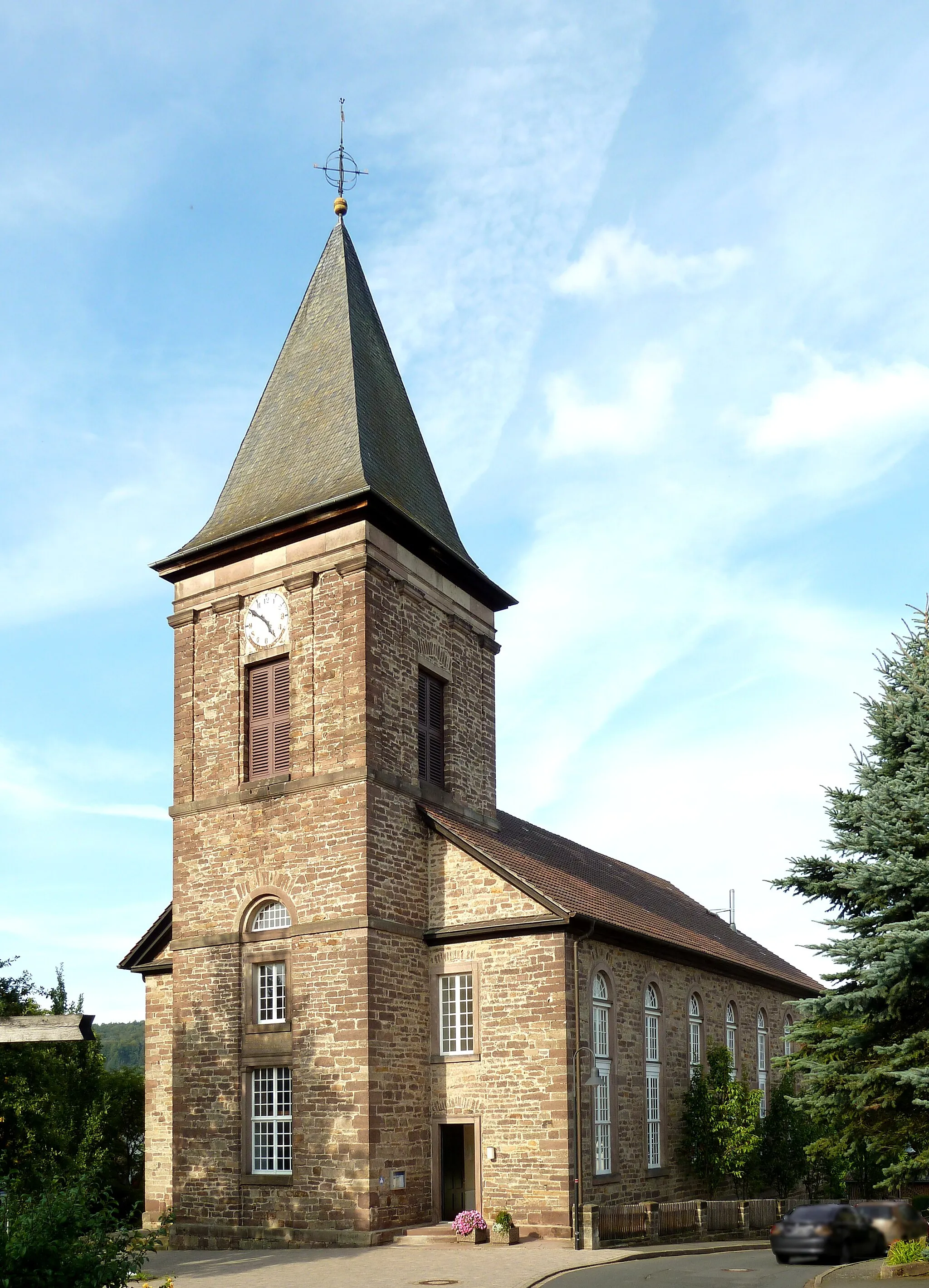 Photo showing: lutheran church in Schönhagen, southern Lower Saxony, built 1827–1831