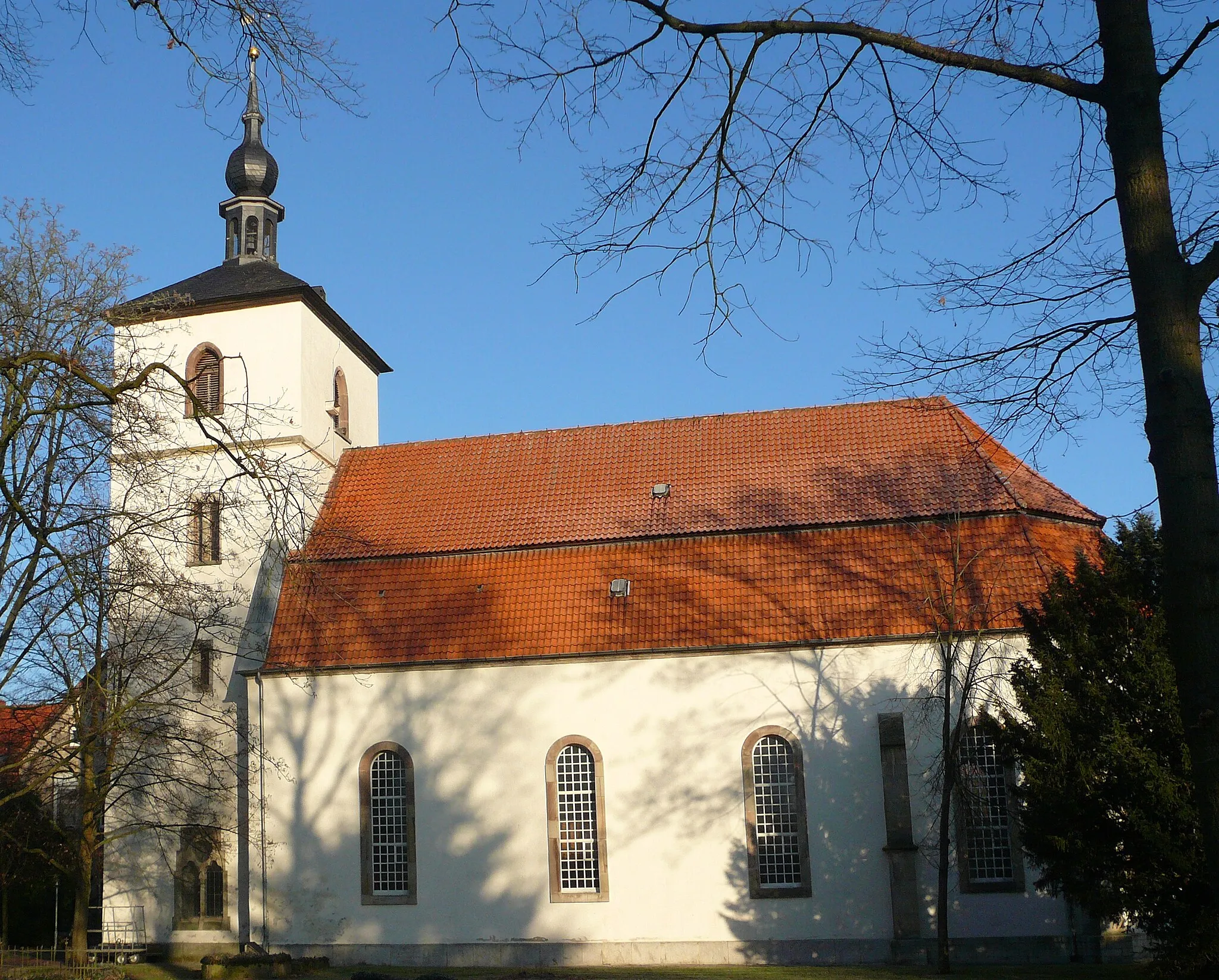 Photo showing: St. John's church in Rosdorf, Lower Saxony, Germany