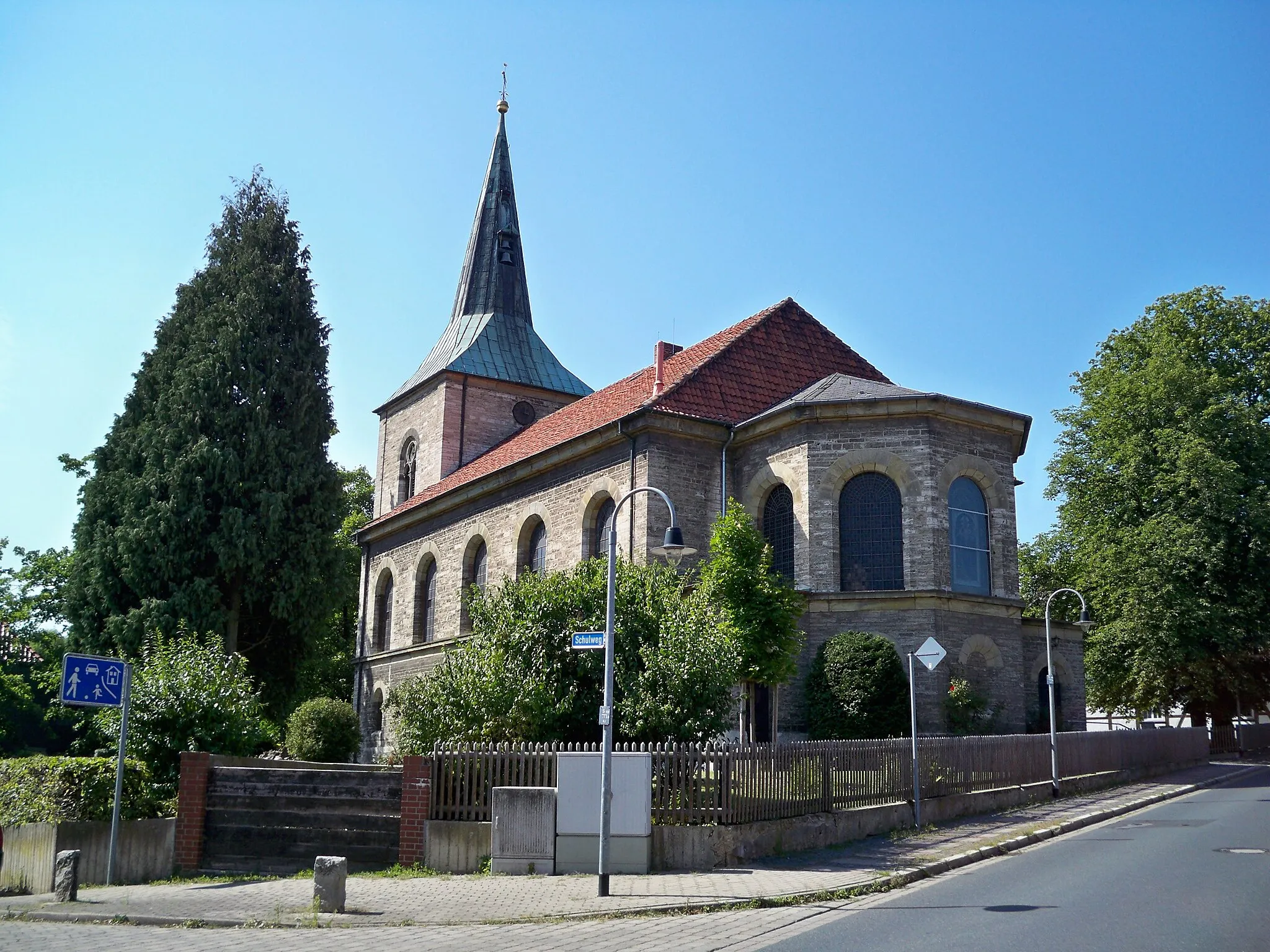 Photo showing: Ahlum, Wolfenbüttel, Lower Saxony, village church