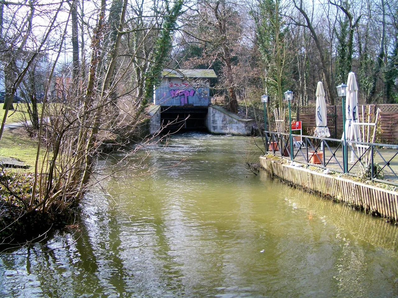 Photo showing: Wolfenbüttel Waterways at Großer Zimmerhof