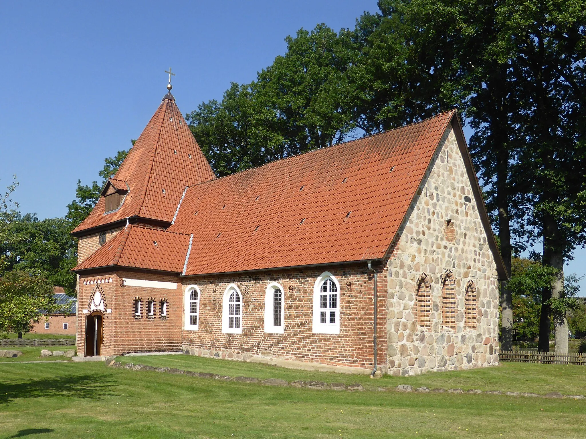 Photo showing: Christophoruskirche in Sprakensehl.