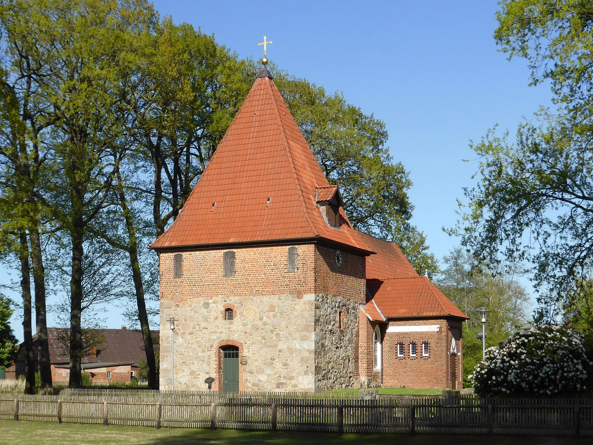 Photo showing: Christophoruskirche in Sprakensehl.