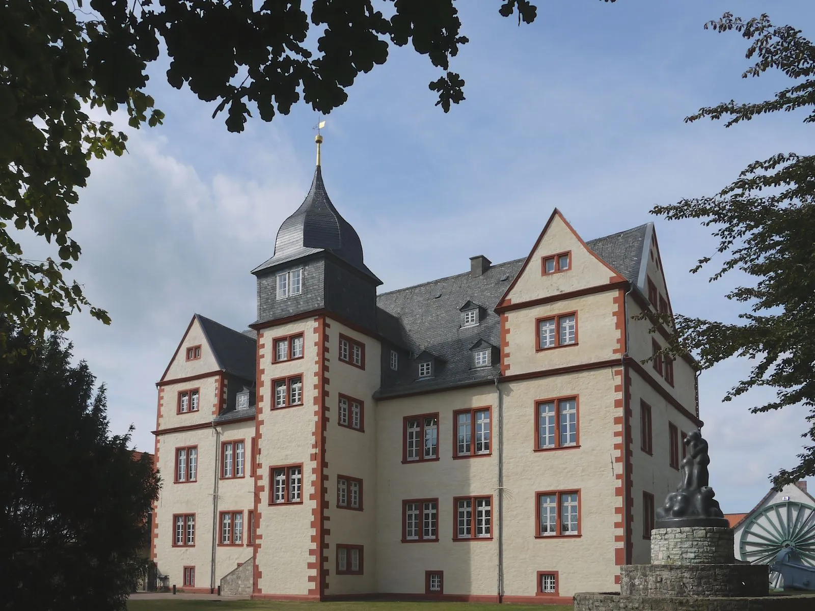 Photo showing: Schloss Salder - Ansicht vom Park