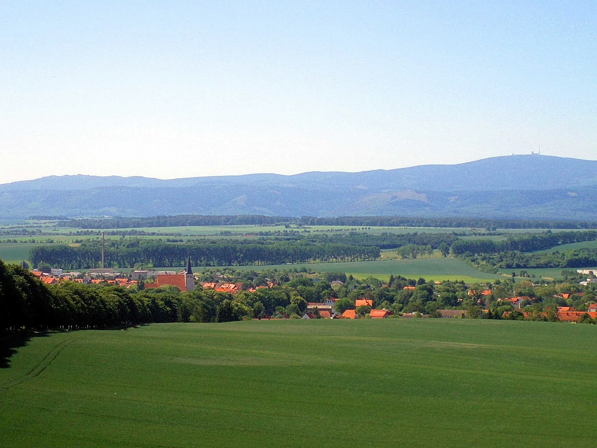 Photo showing: Blick auf die Stadt Osterwieck