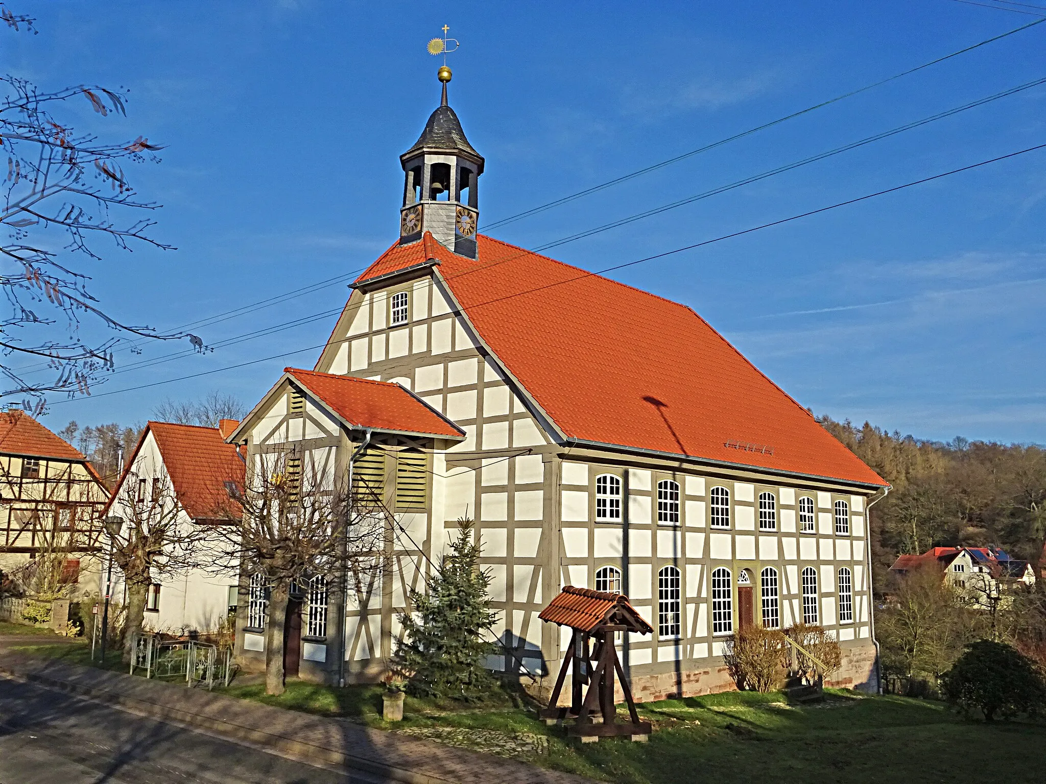 Photo showing: Pfarrkirche St. Nicolai in Silkerode von 1819