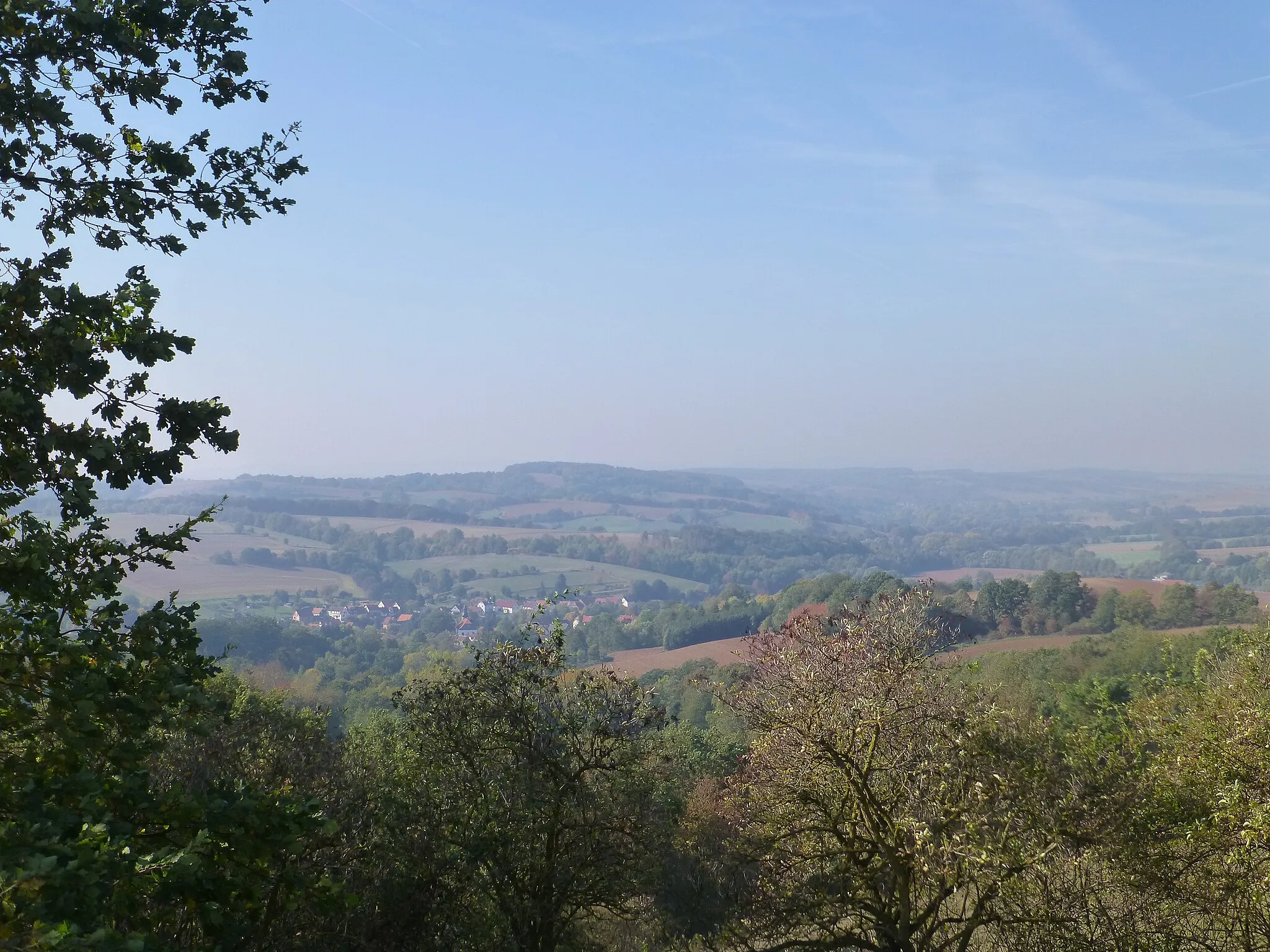 Photo showing: Blick vom Lochberg auf Zwinge