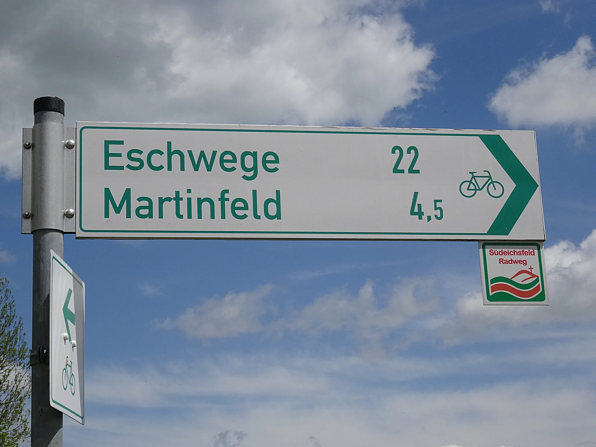 Photo showing: Südeichsfeld-Radweg östlich Krombach