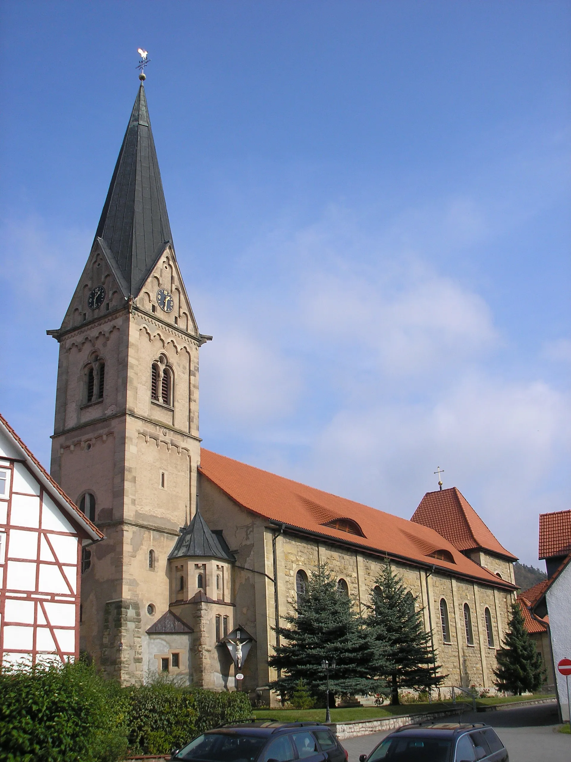 Photo showing: Die Kirche in Geismar (Thüringen).