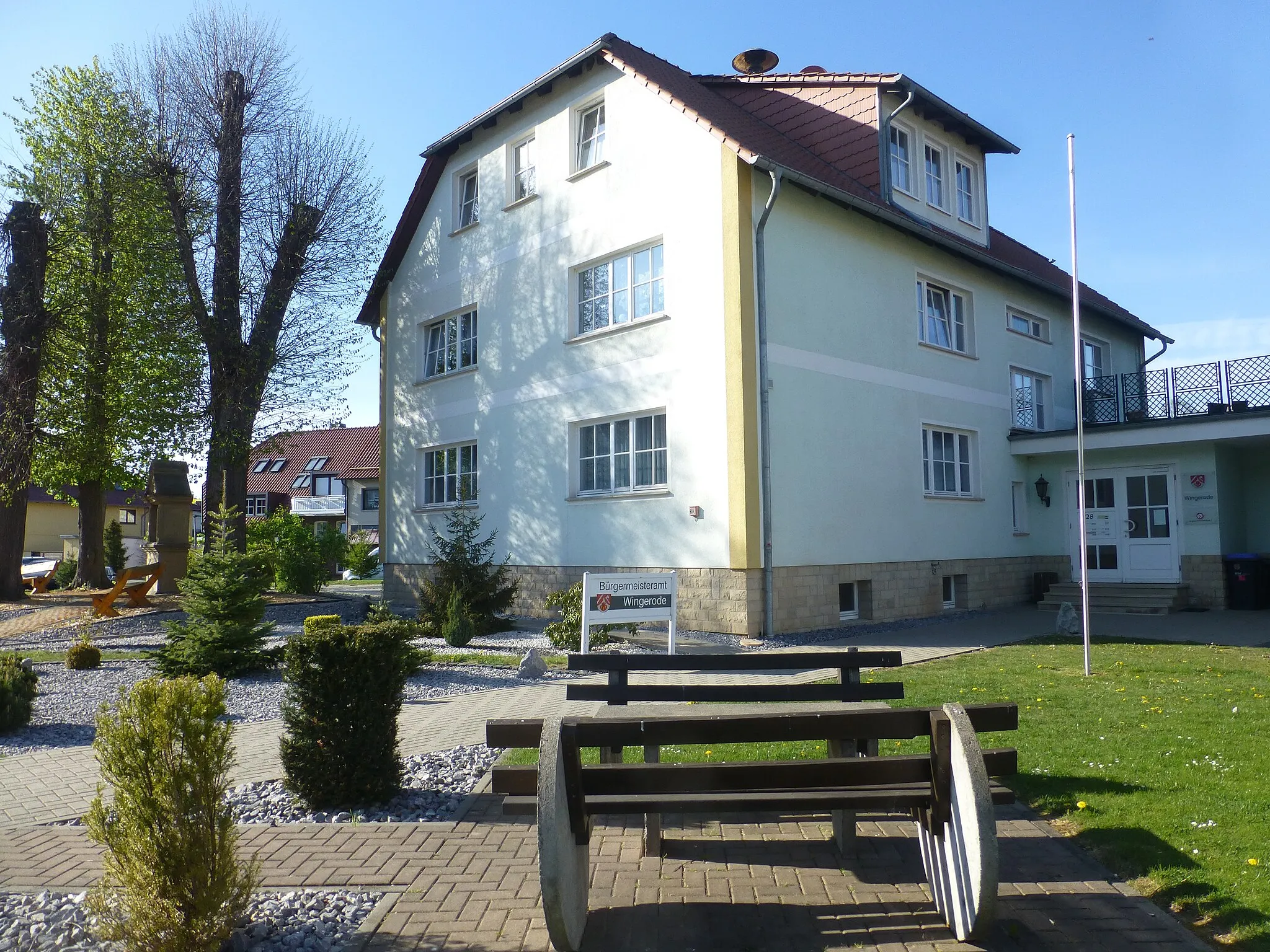 Photo showing: Gemeindehaus in Wingerode