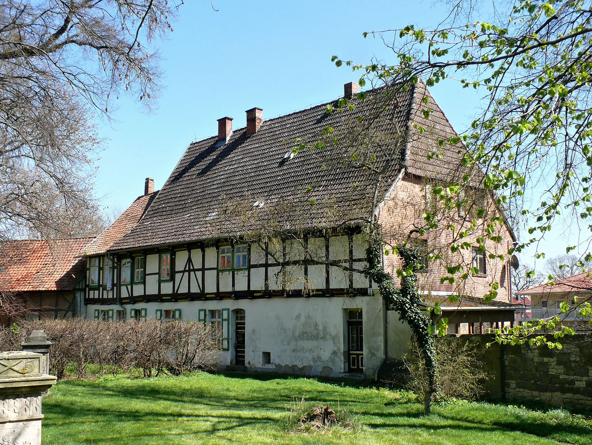 Photo showing: An der Kirche 33 (Ströbeck)