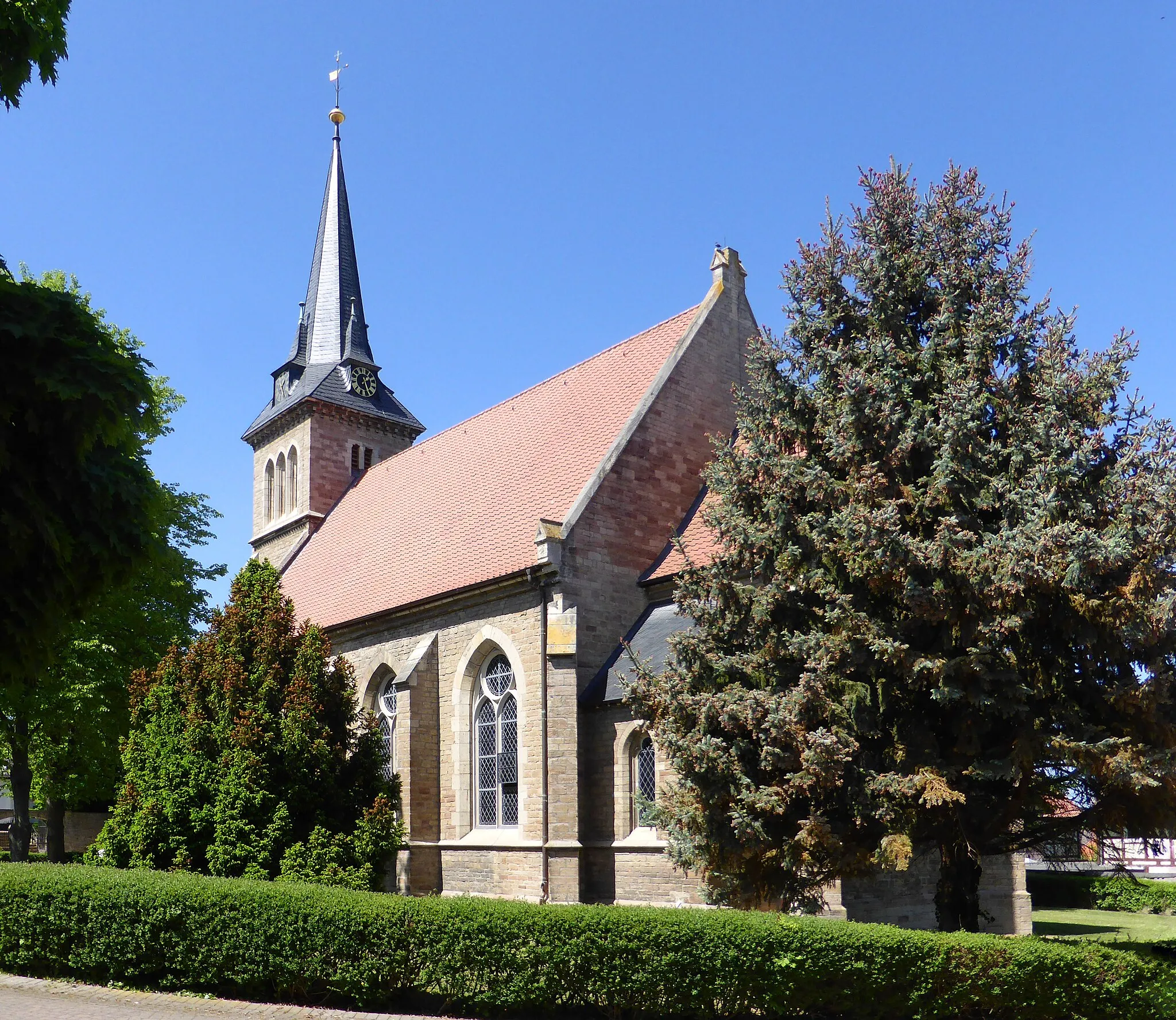 Photo showing: St. Petrus Kirche Jerxheim.