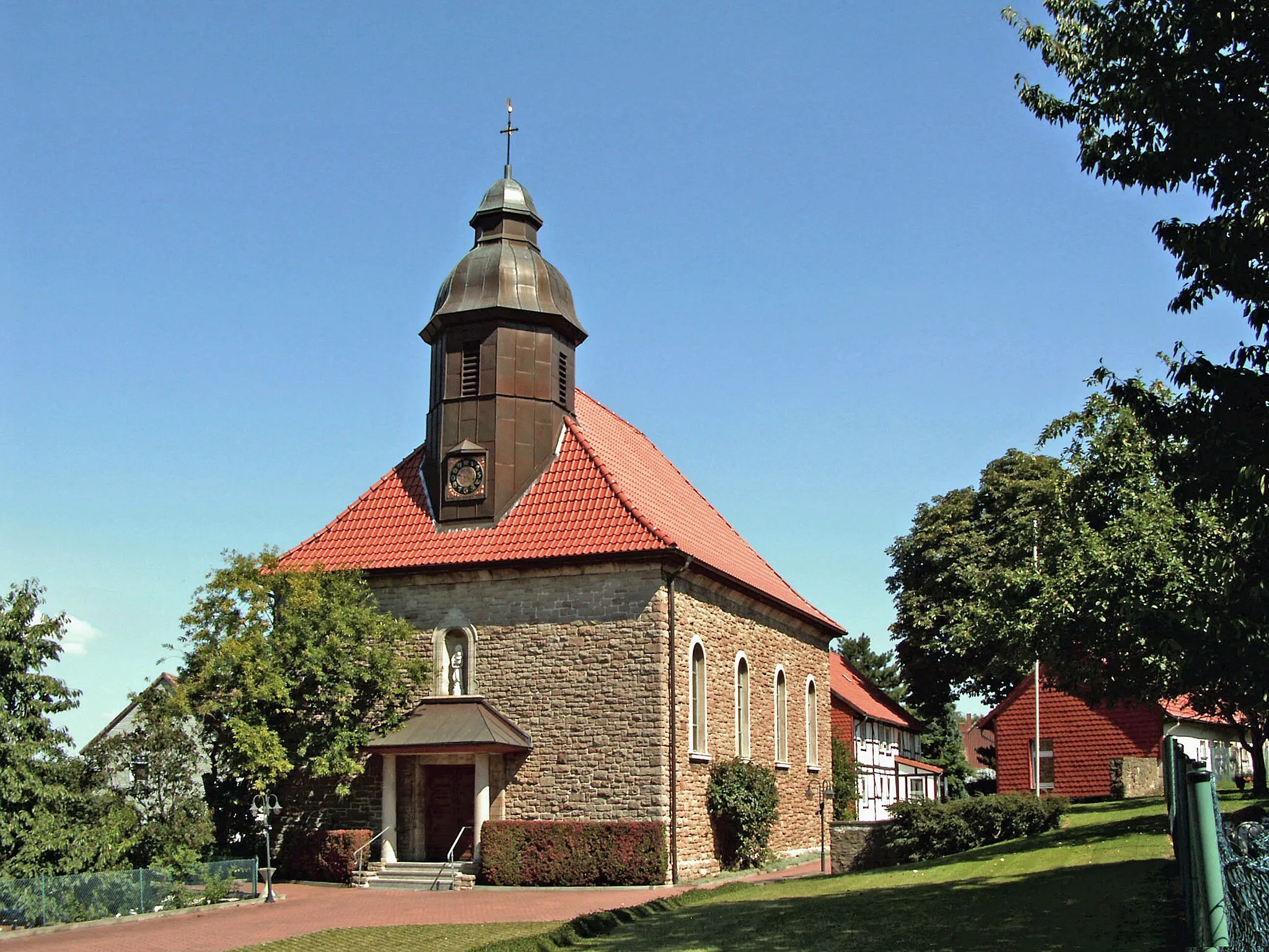 Photo showing: Katholische Kirche Maria von der Immerwährenden Hilfe in Jerxheim, Landkreis Helmstedt