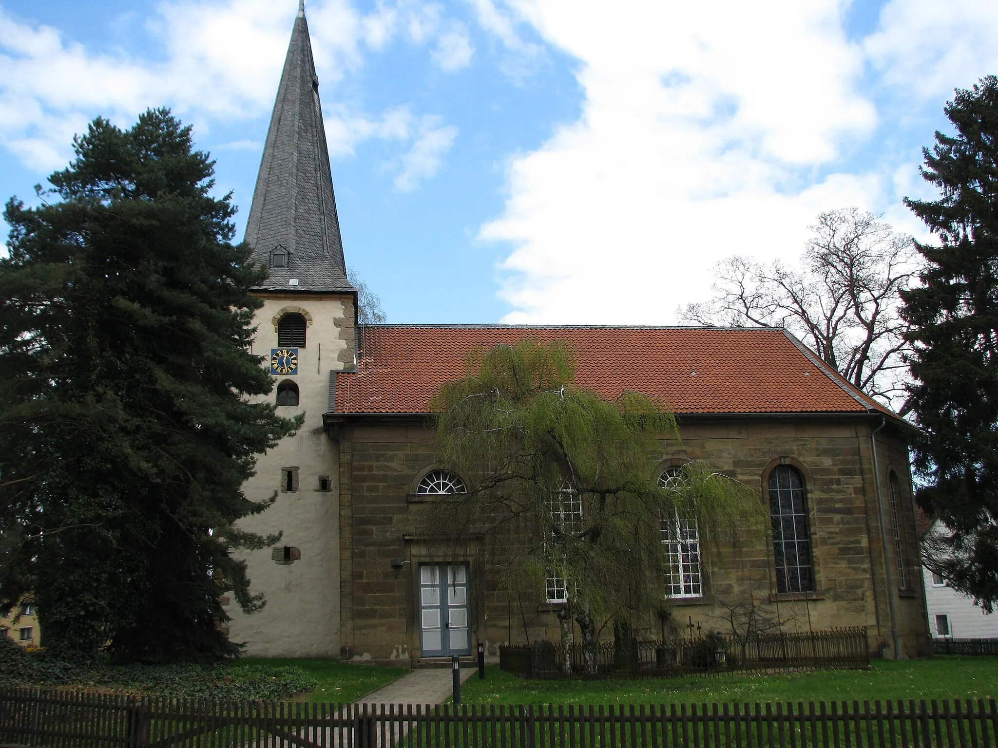 Photo showing: Kirche in Großheere