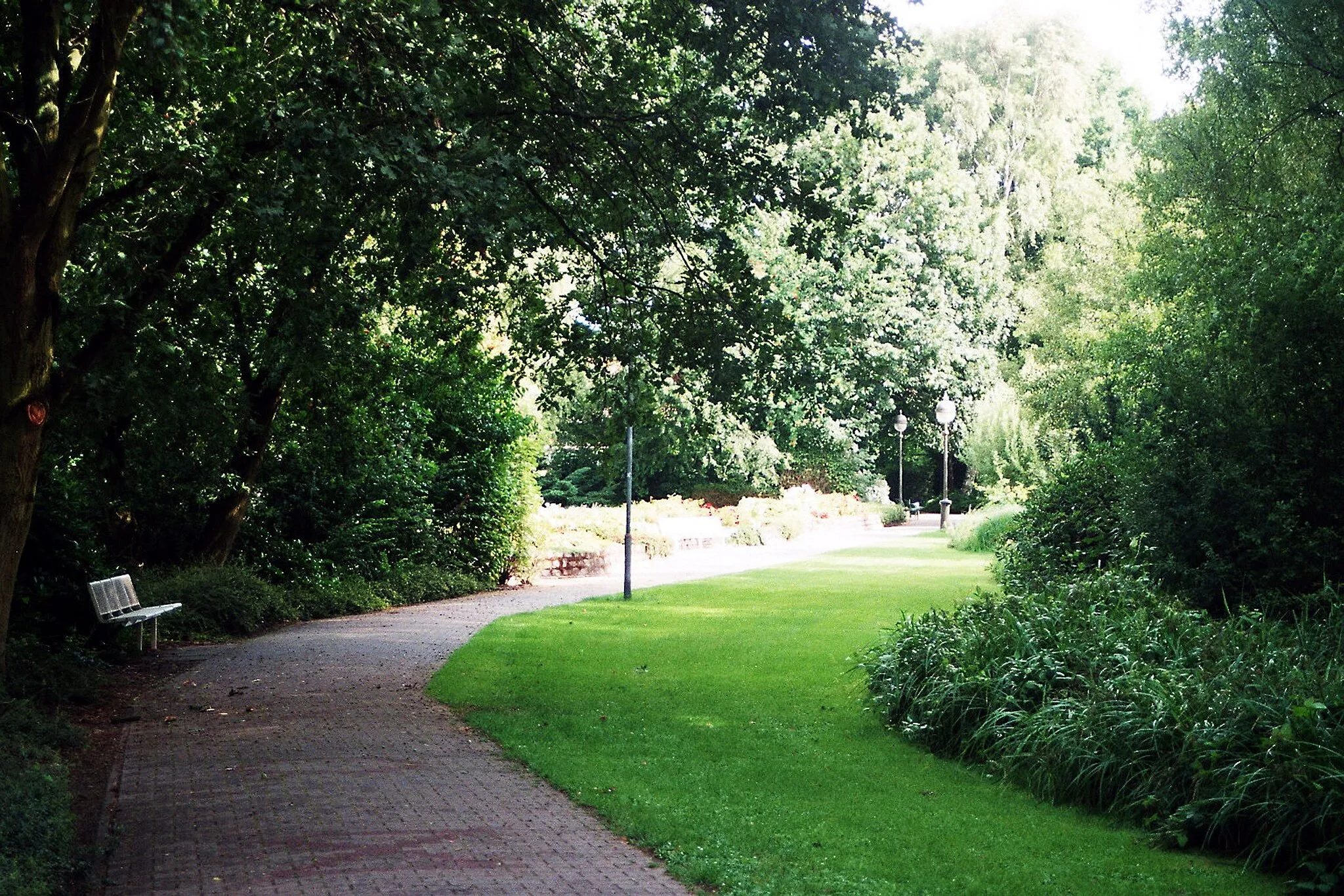 Photo showing: Bad Bodenteich, way in the park